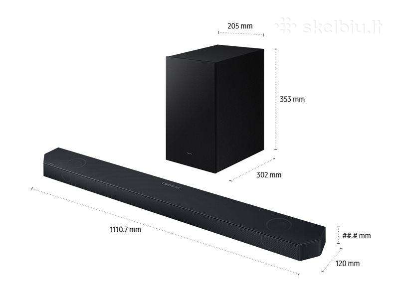 Samsung Hw-q600h 3.1.2 Soundbar – naujas
