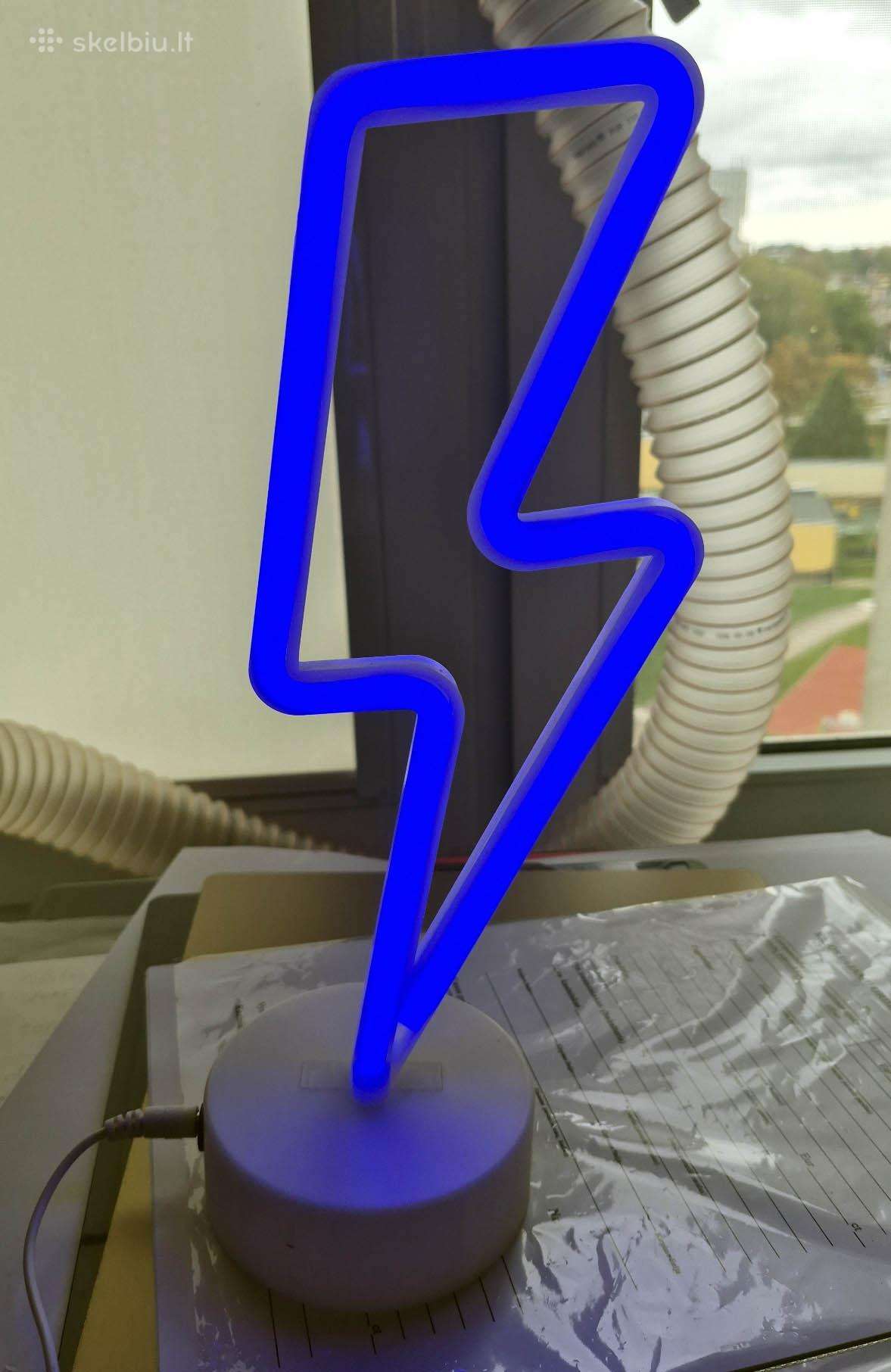 Šviečiantis žaibas Usb