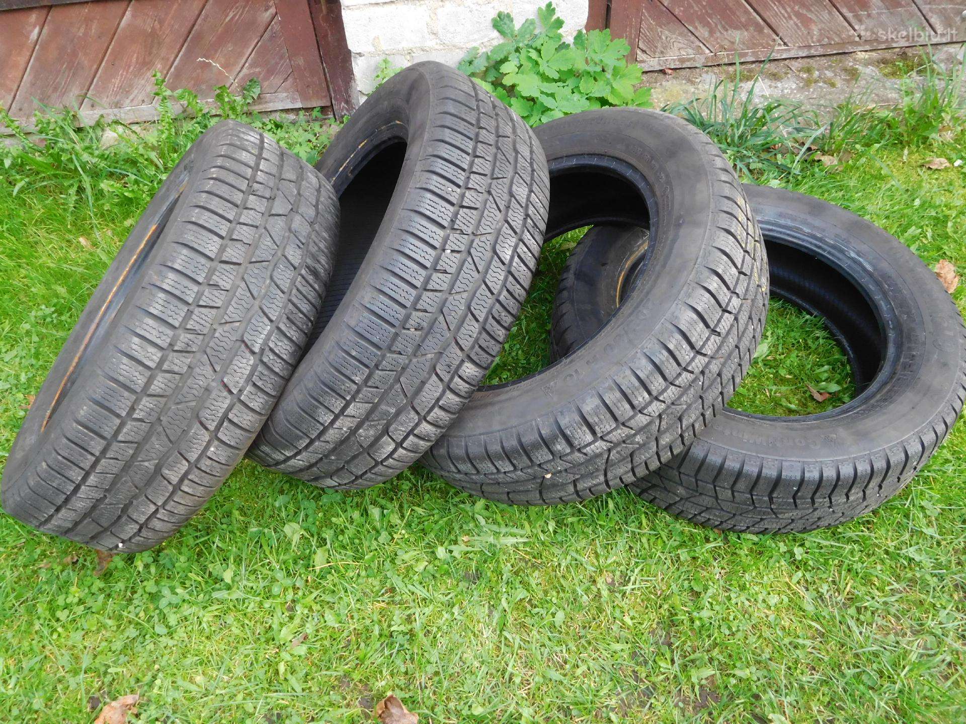 4 vnt. Continental 205/60/r16 M+s 8mm