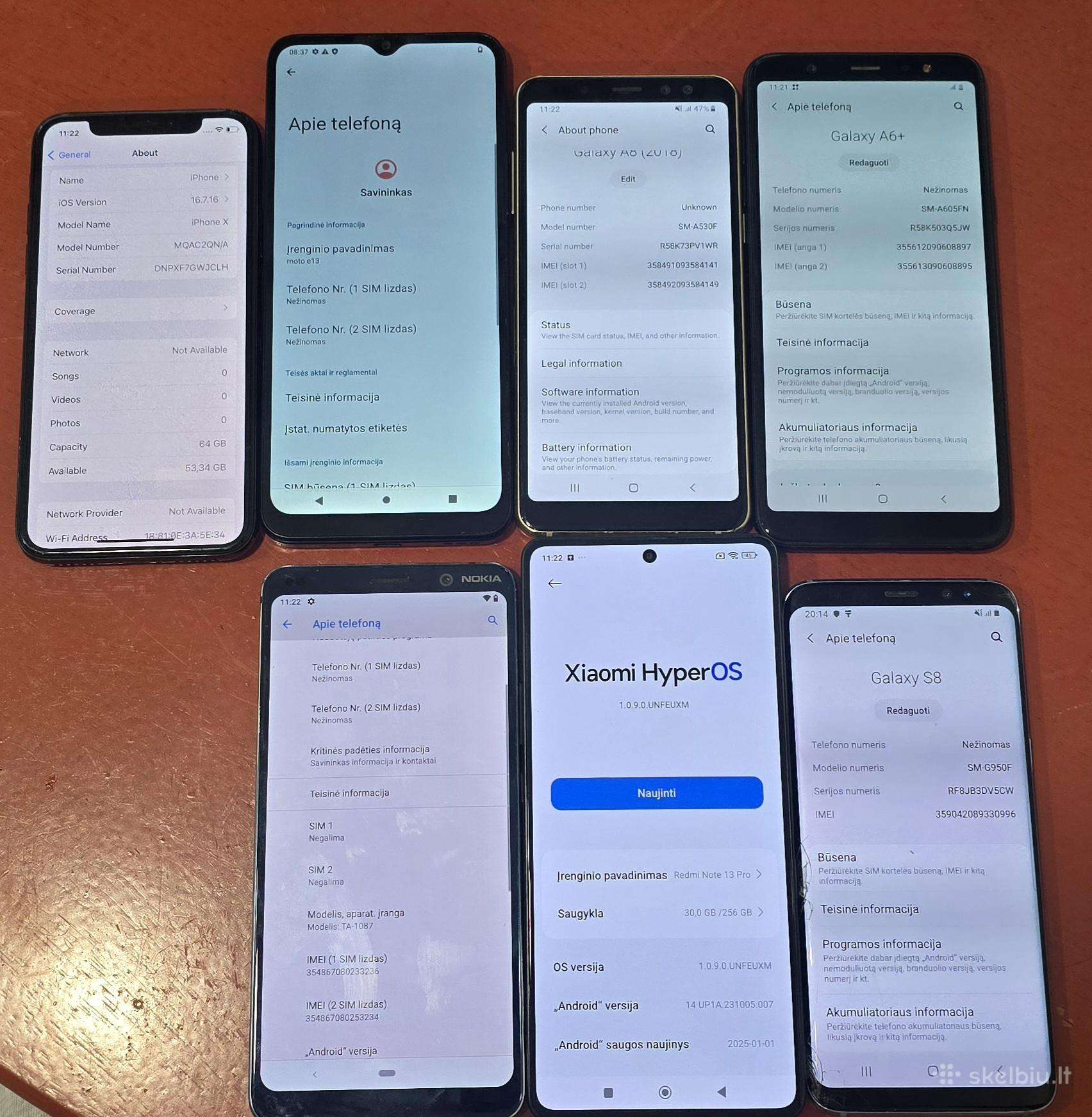 Samsung apple xiaomi