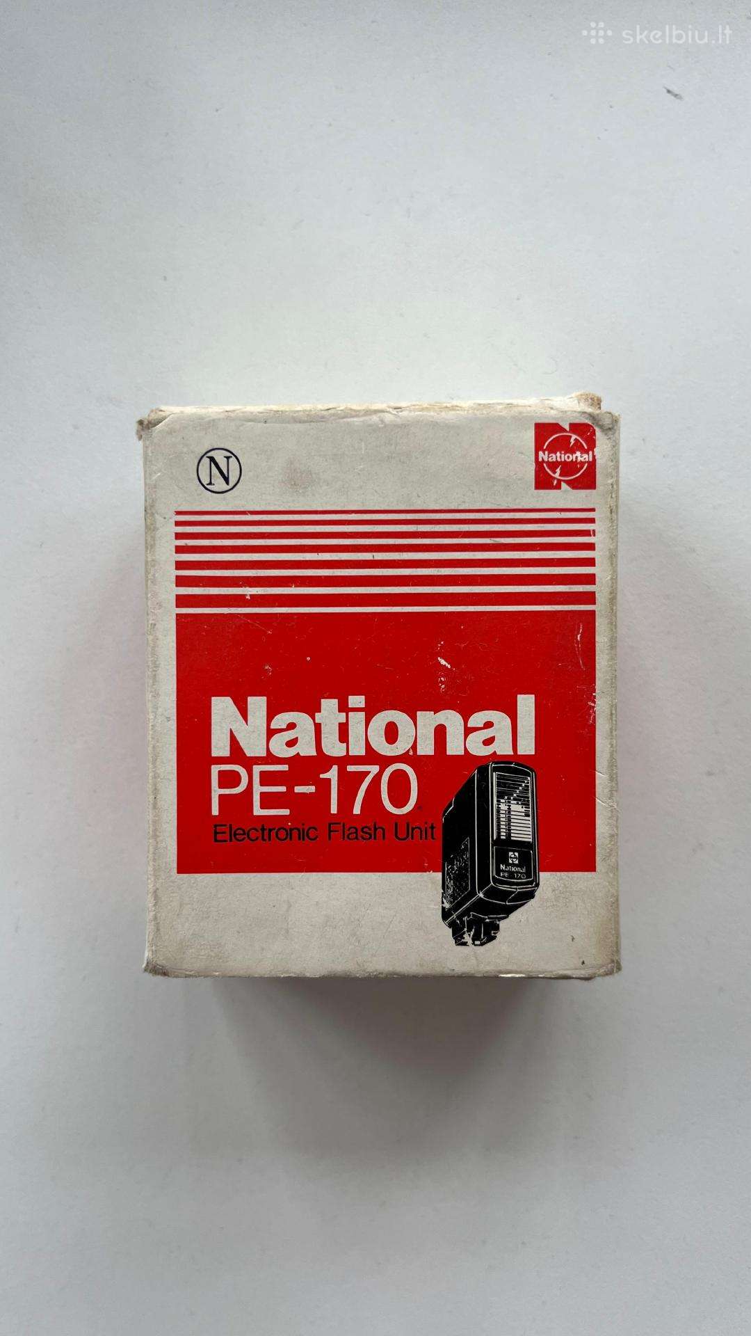 Vintažinė fotoaparato blykstė National Pe-170