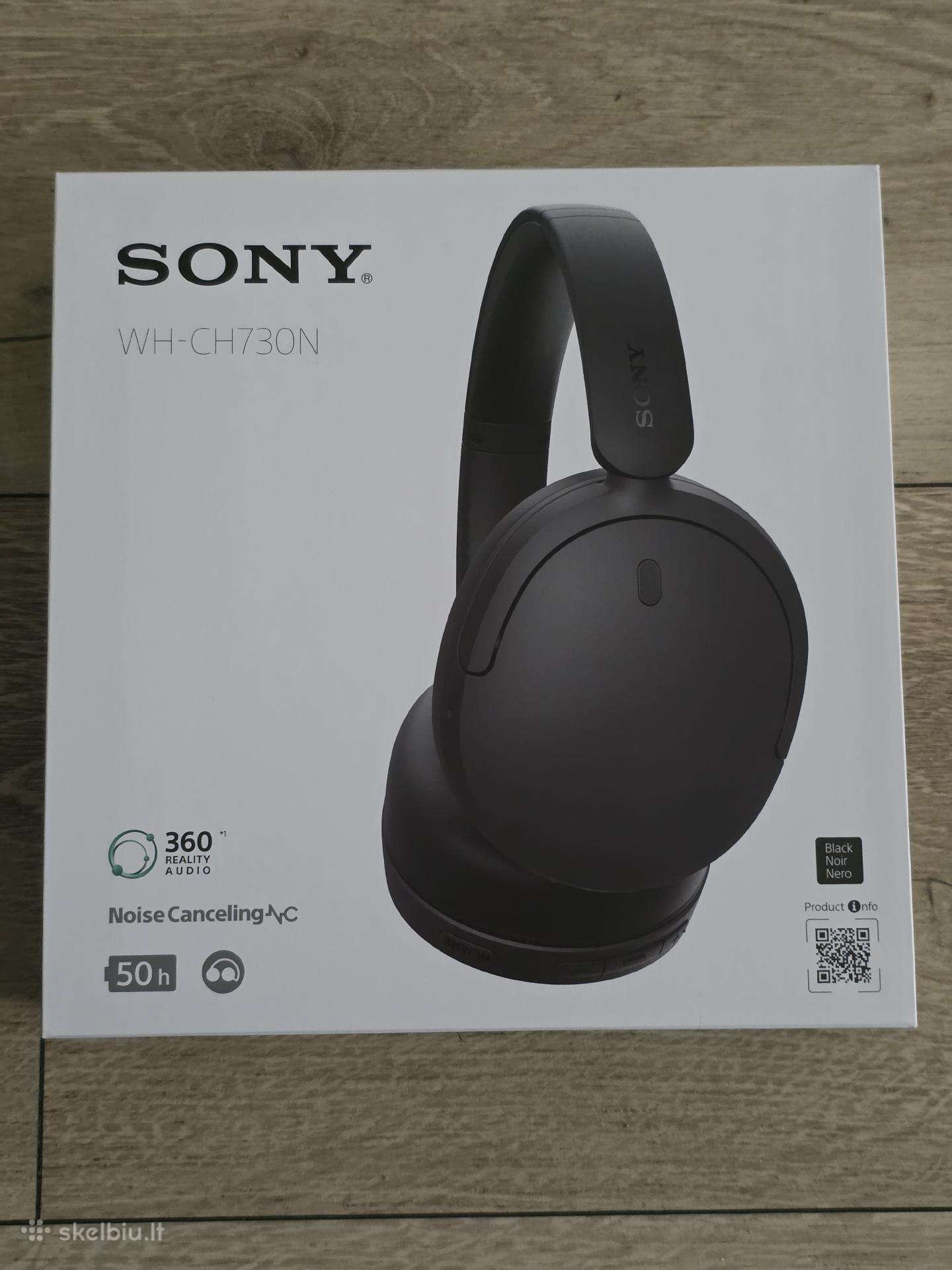 Ausinės „Sony Wh-ch730n“ (Juodos spalvos / Black)