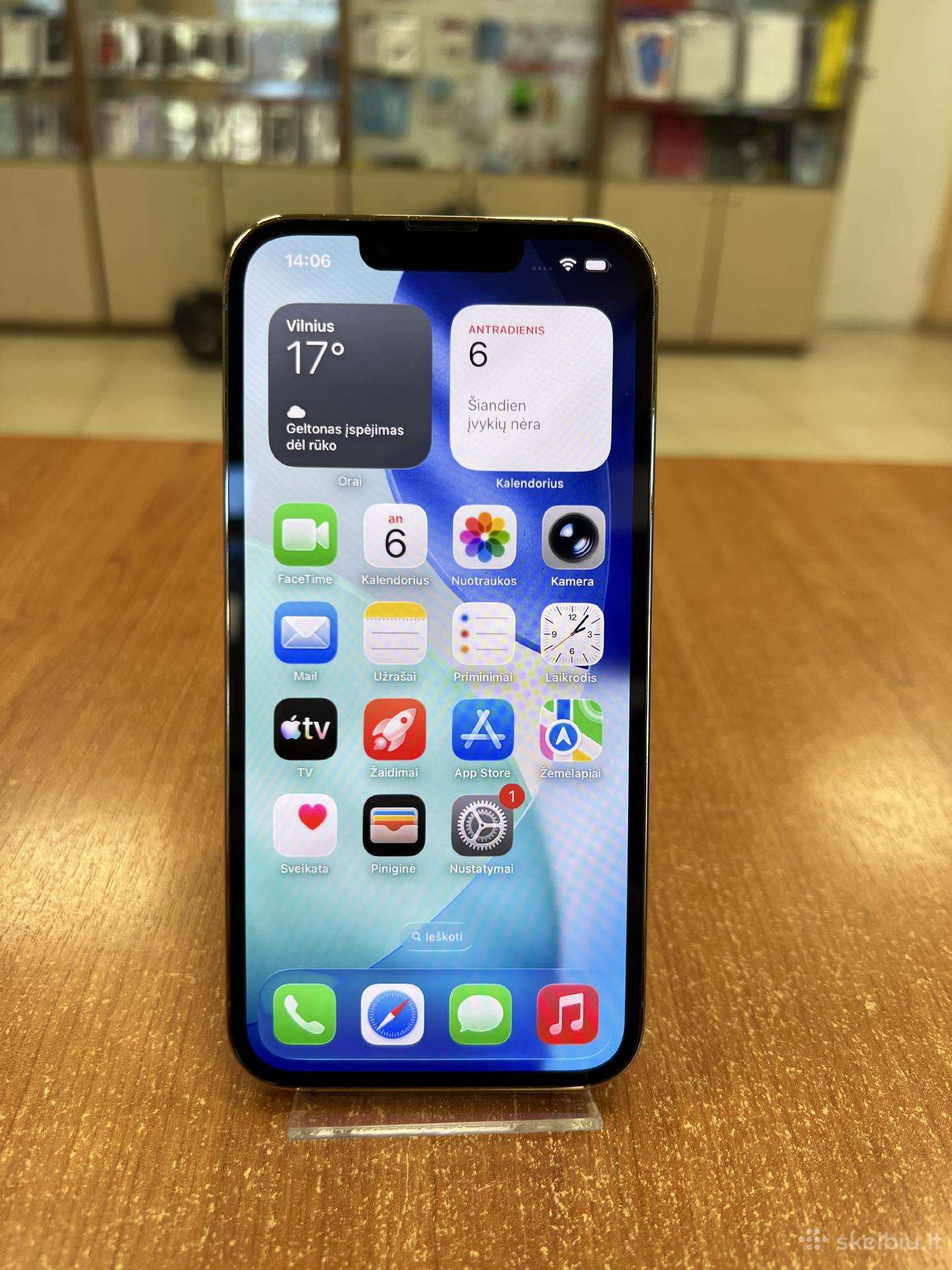 Apple iPhone 13 Pro 256gb (naudotas)