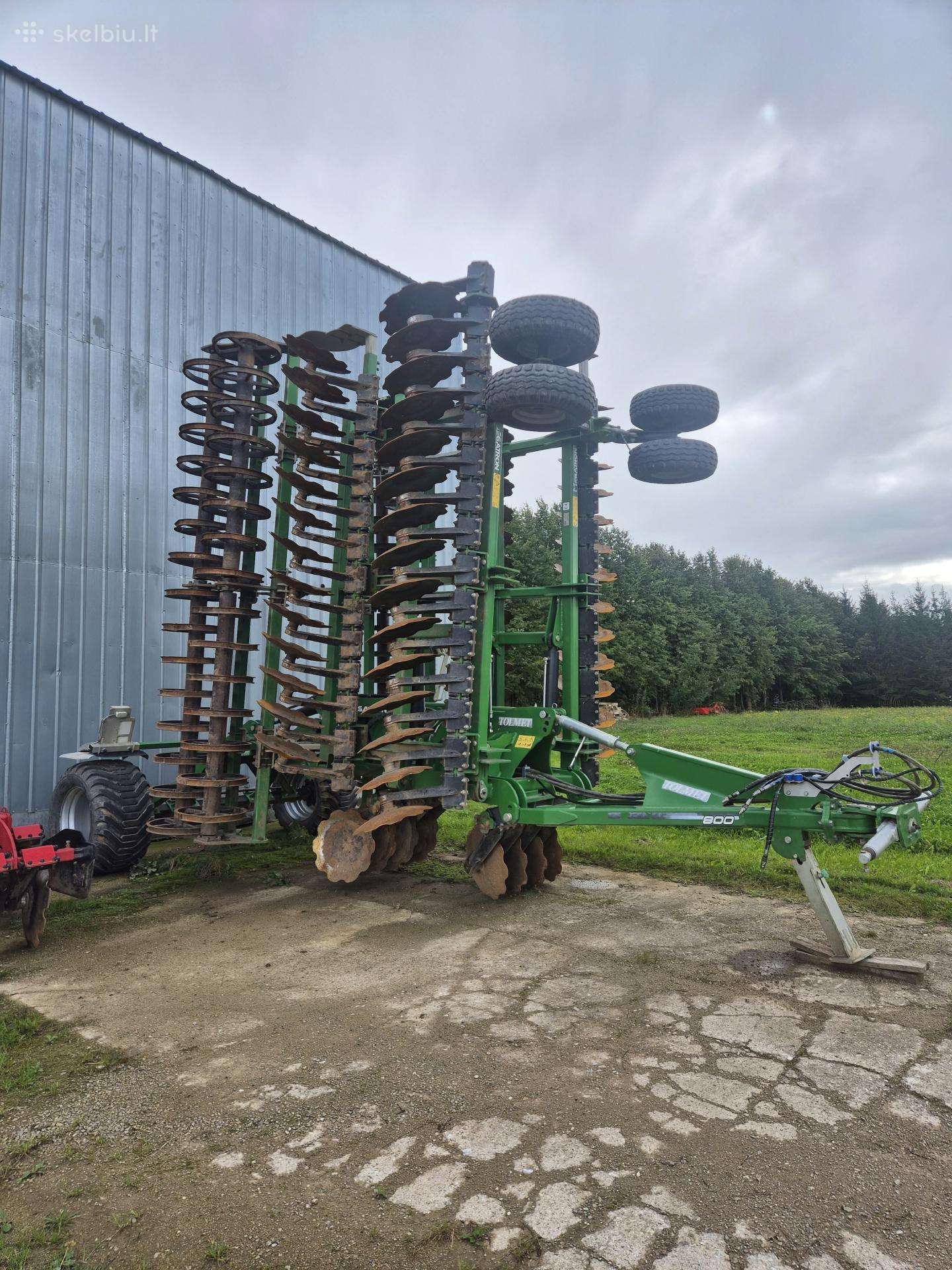 TOLMET Megatron 800, скребки, скрубберы