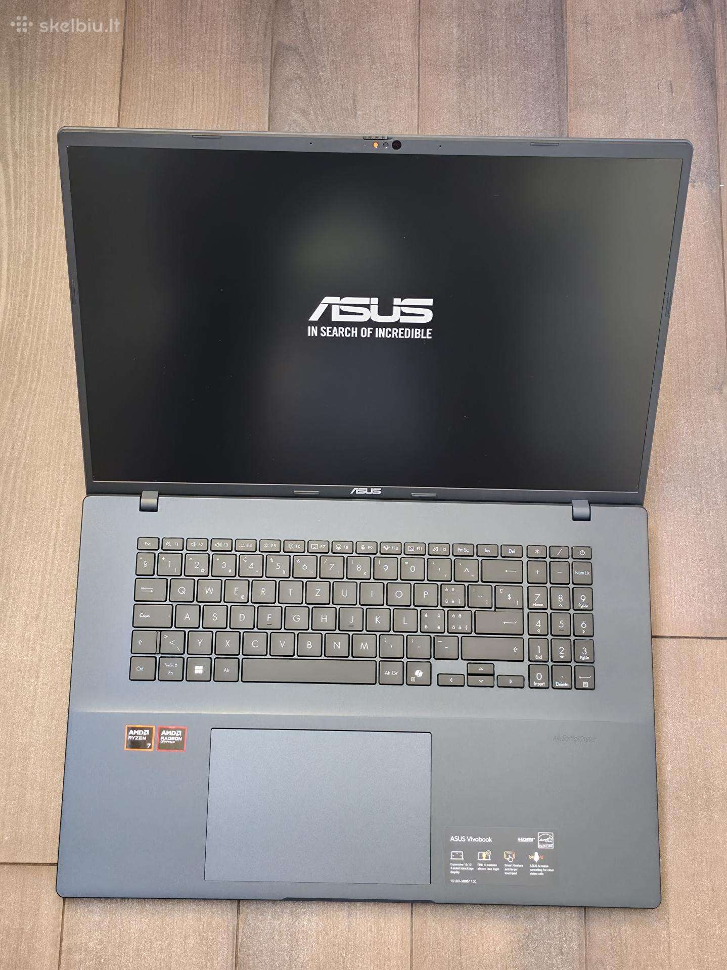 Asus Vivobook 18 – Ryzen 7, 16 GB RAM, 1 TB SSD