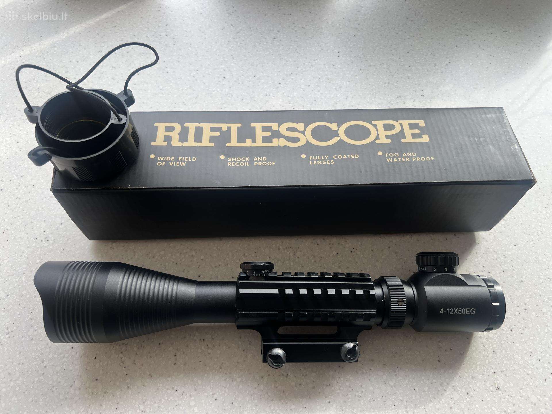 Nauja Optika Riflescope 4-12x50eg