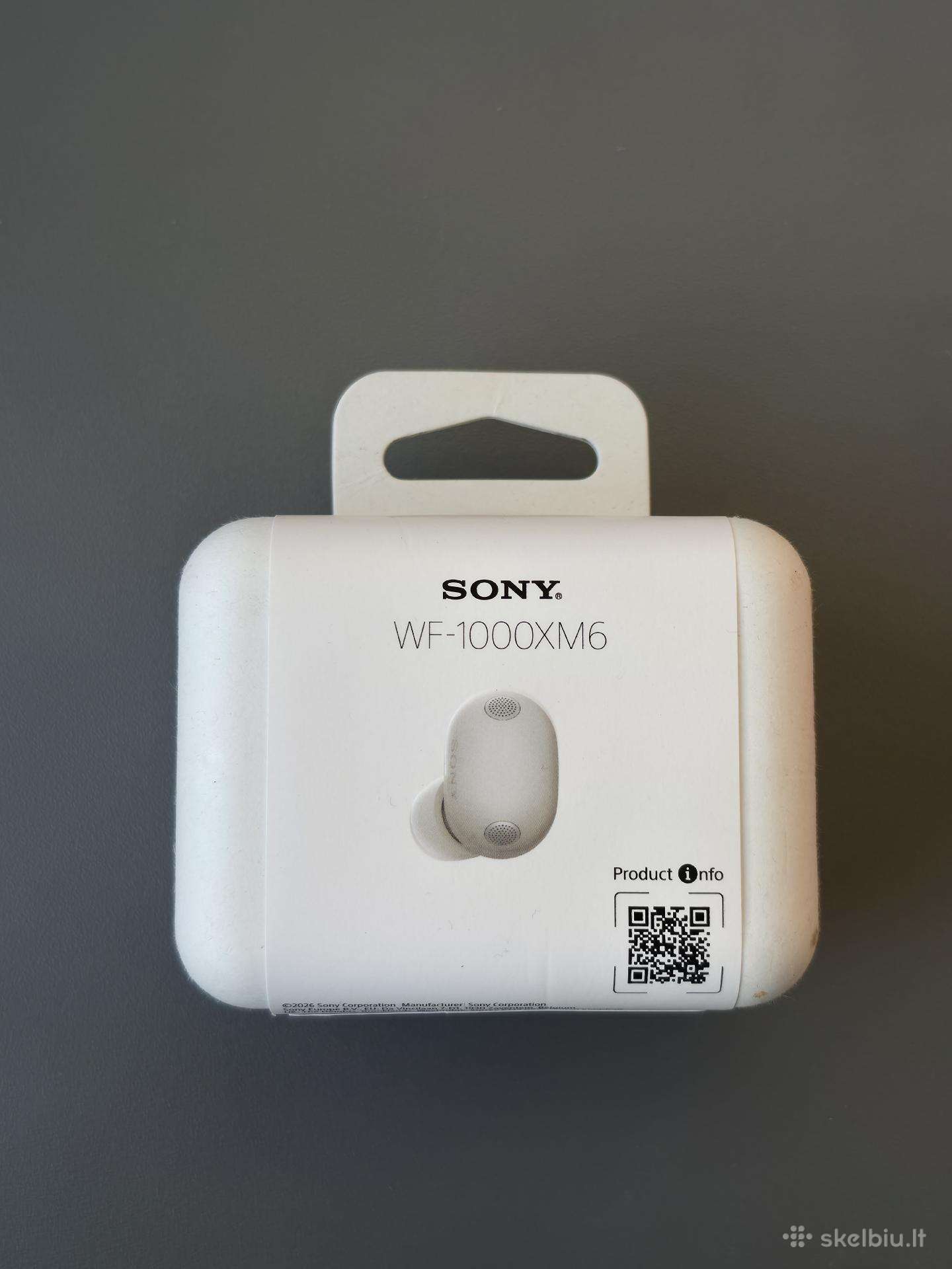 Naujos Sony Wf-1000xm6 belaidės ausinės