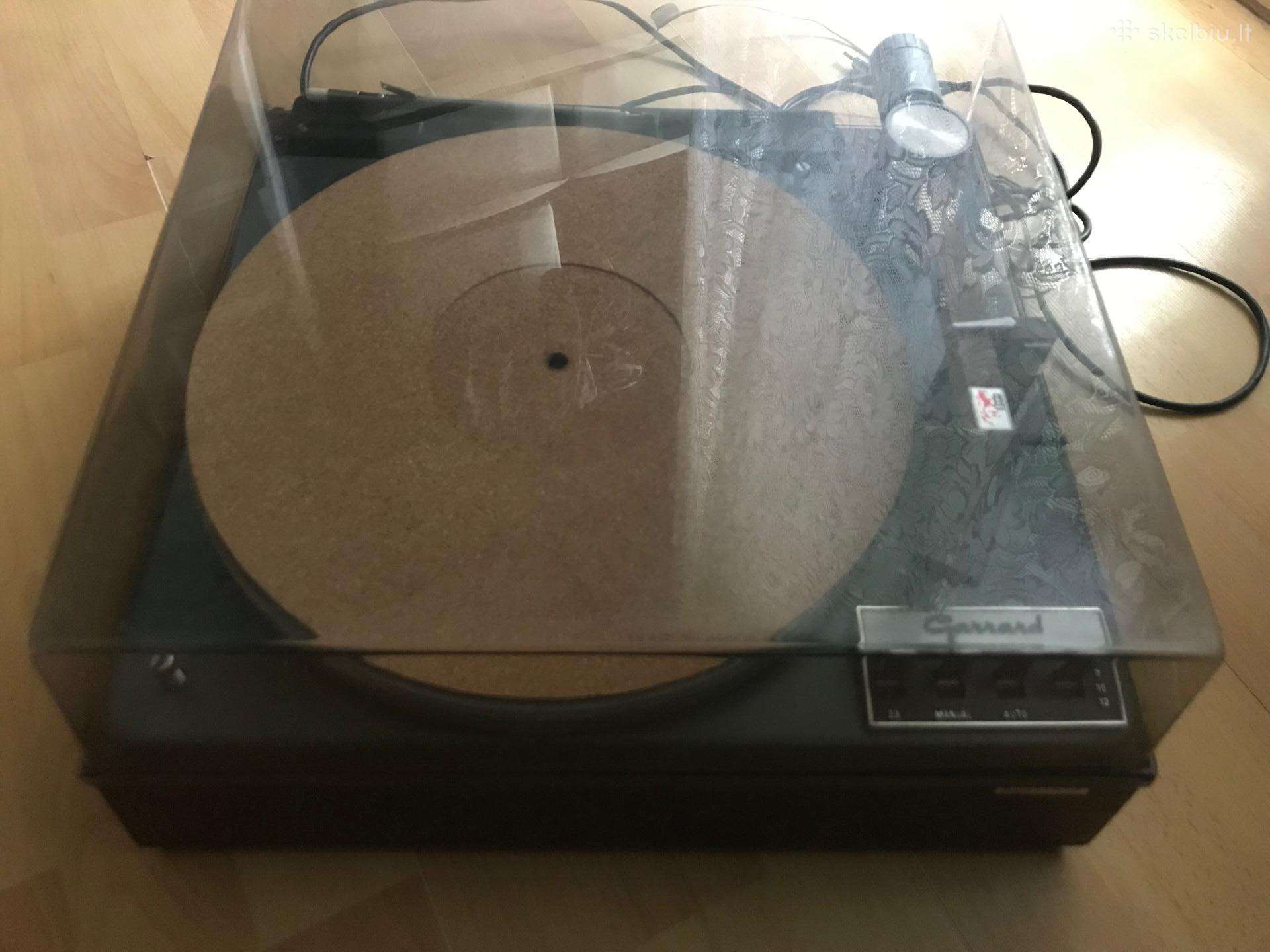 Restauruotas „Garrard Lab 80 Mk II“ patefonas