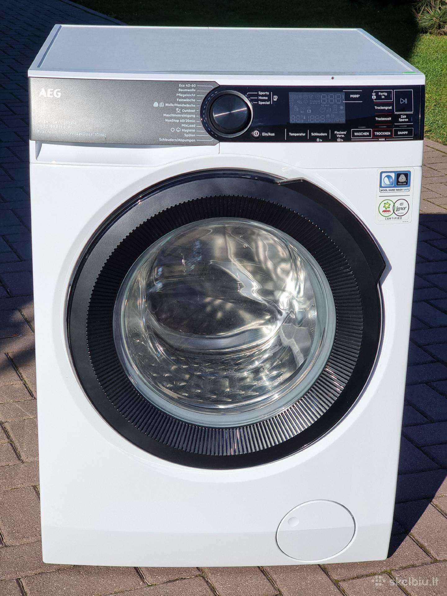 Nauja Aeg Lwr7e106ex su džiovinimu + garantija