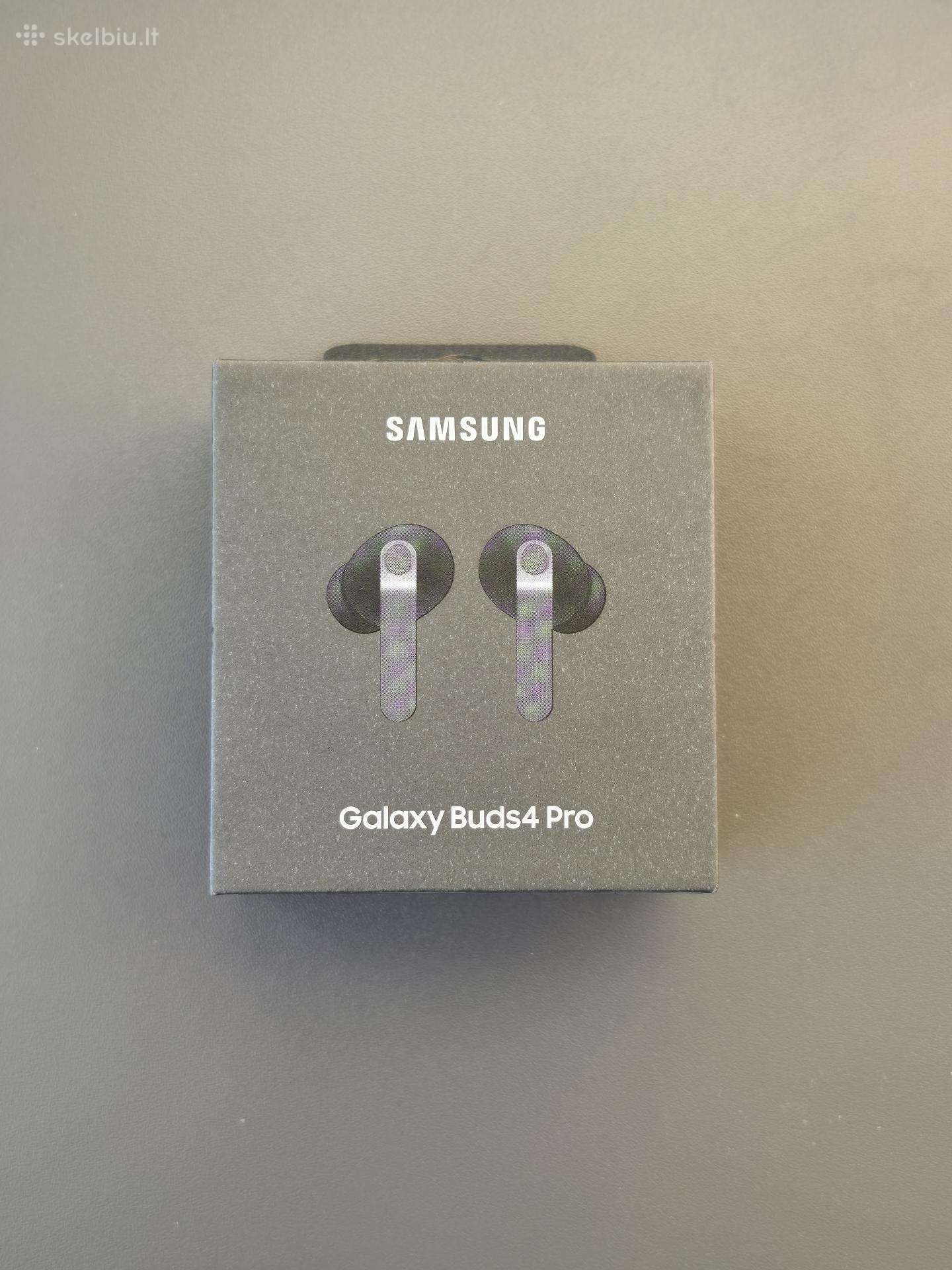 Naujos Samsung Galaxy Buds4 Pro, neišpakuotos