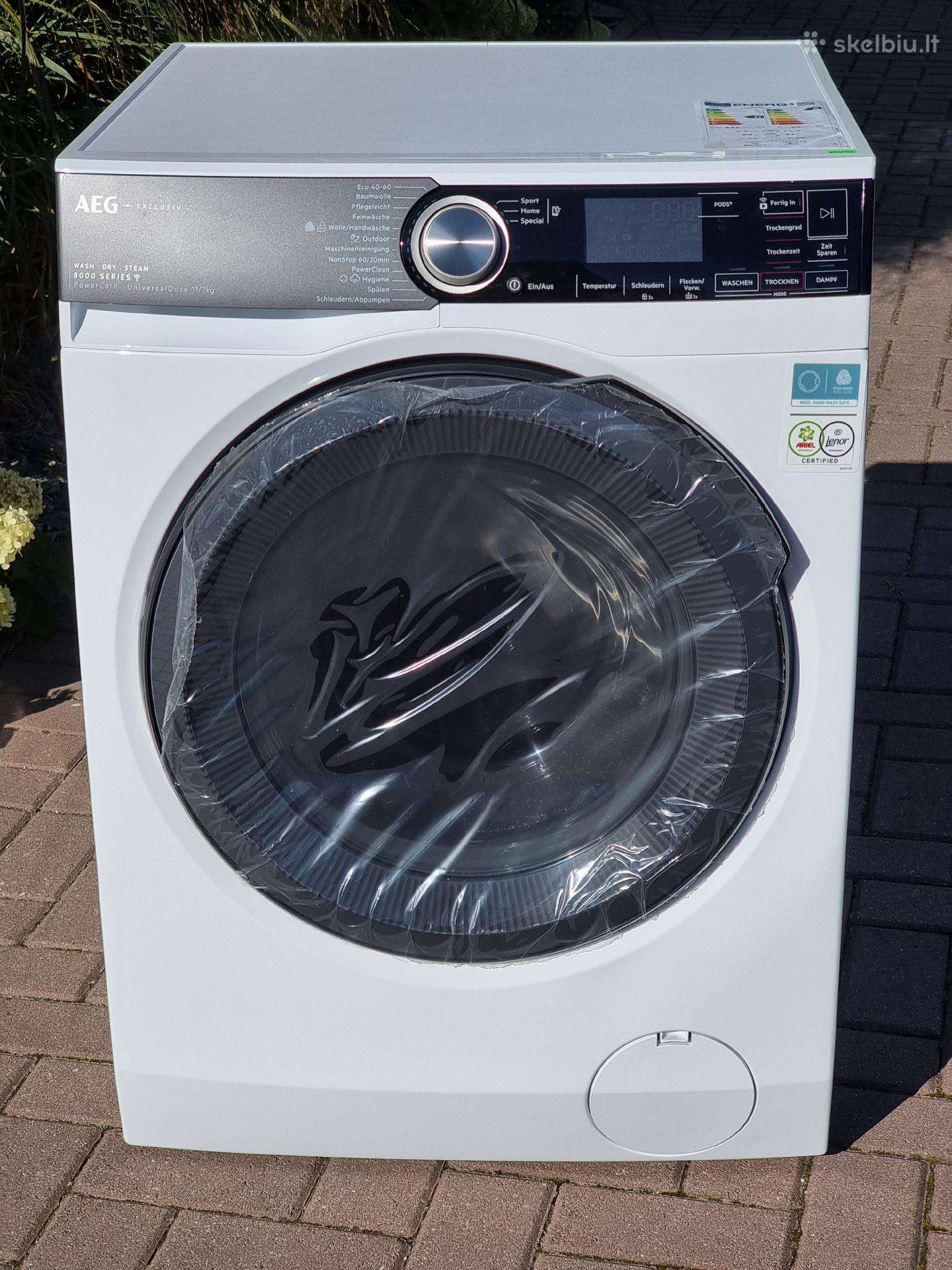 Nauja Aeg Lwr8e80619 su džiovinimu+ garantija