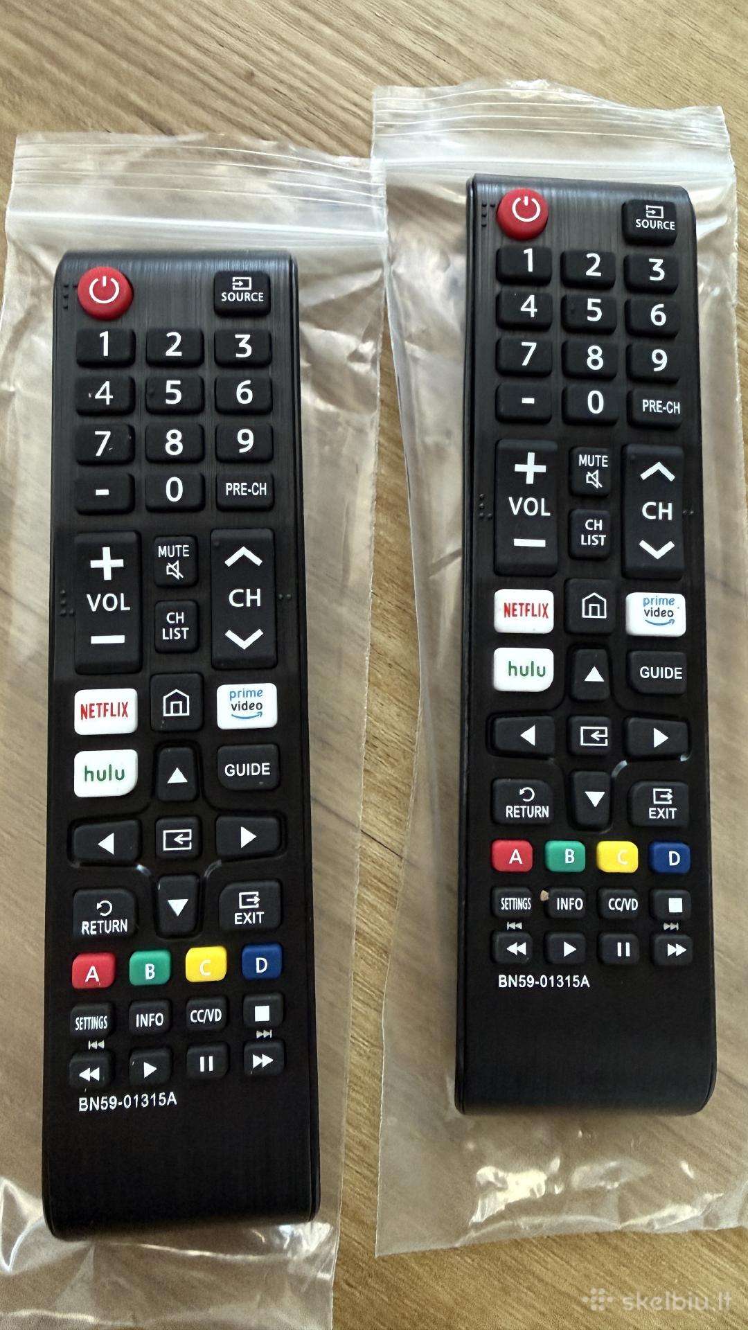 8€ už abu. Samsung TV pulteliai.