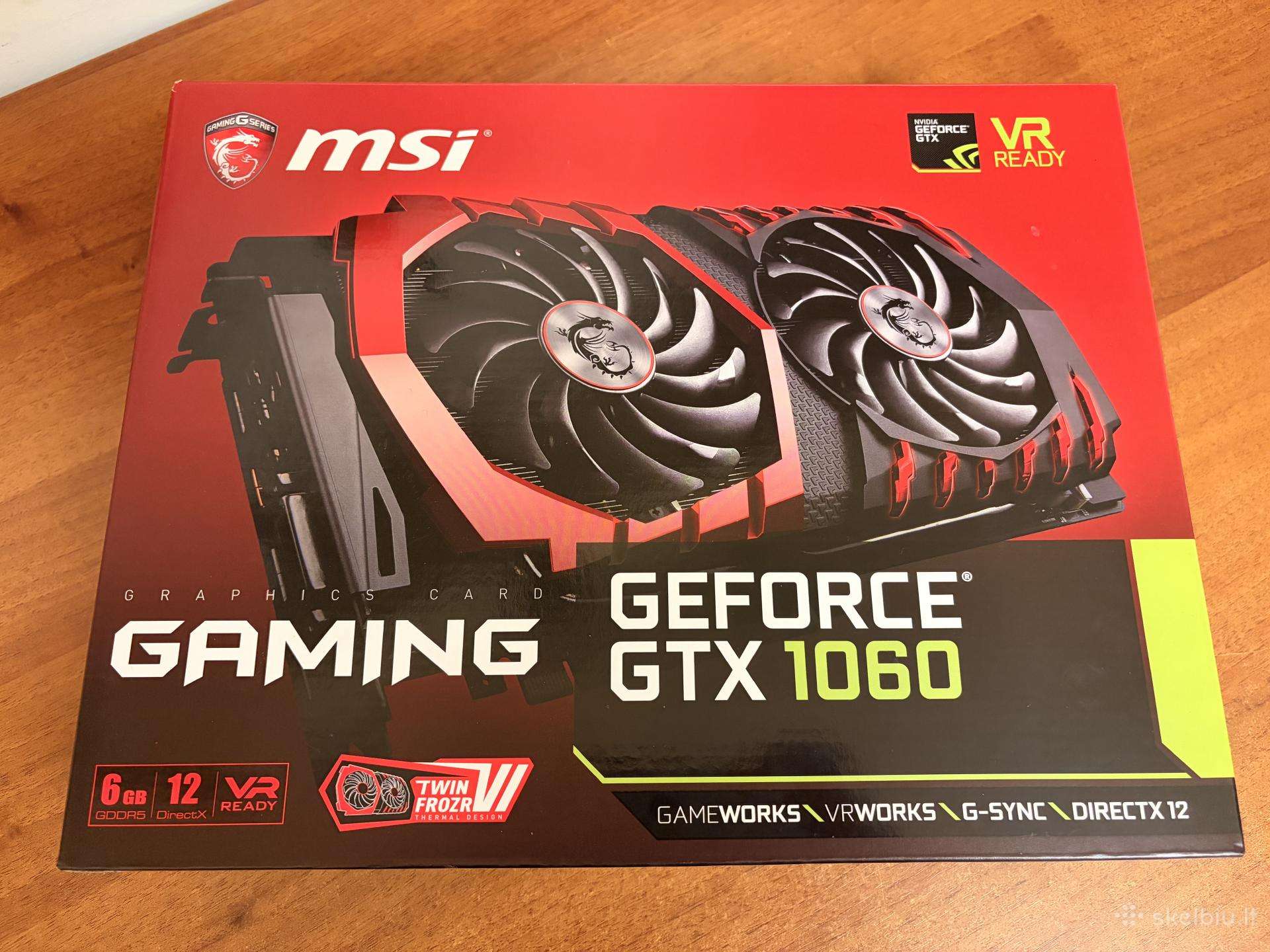 Msi Geforce Gtx 1060 6gb