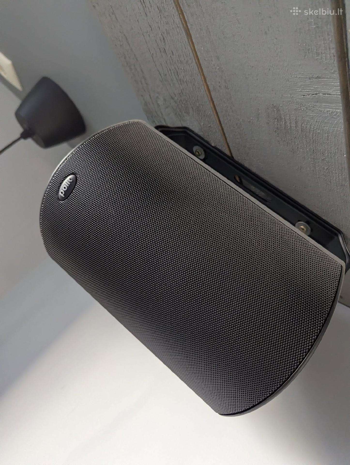 Polkaudio atrium 5 black lauko kolonėlės