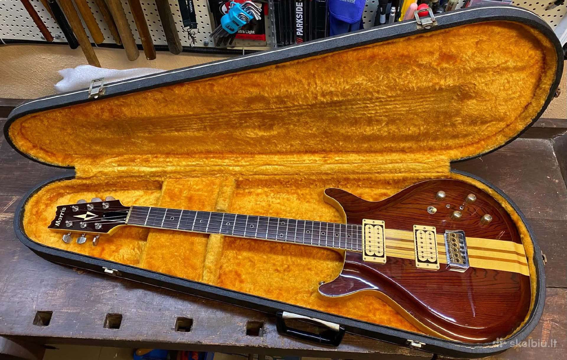 El gitara Morris falcon necktrought 1980