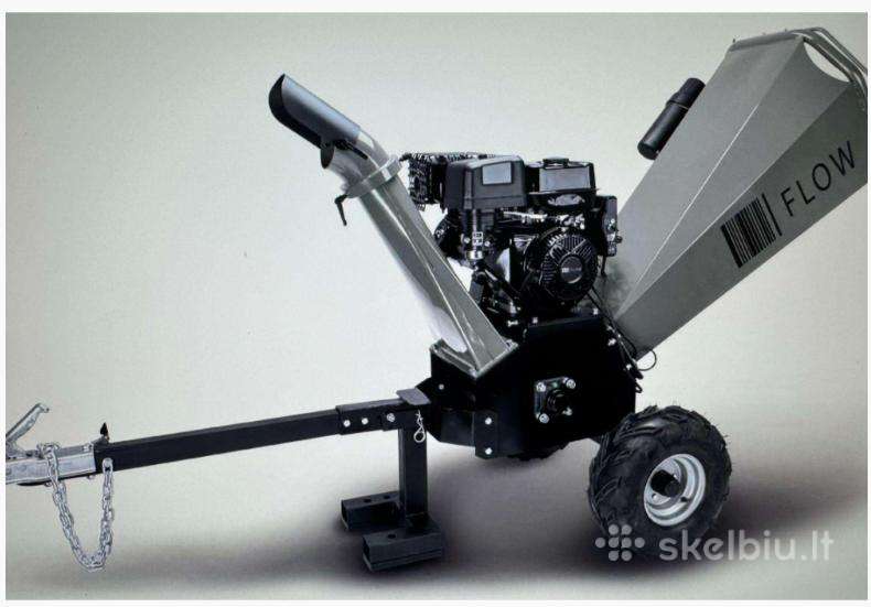 Flow Benzininis šakų smulkintuvas 9 kw, 120mm