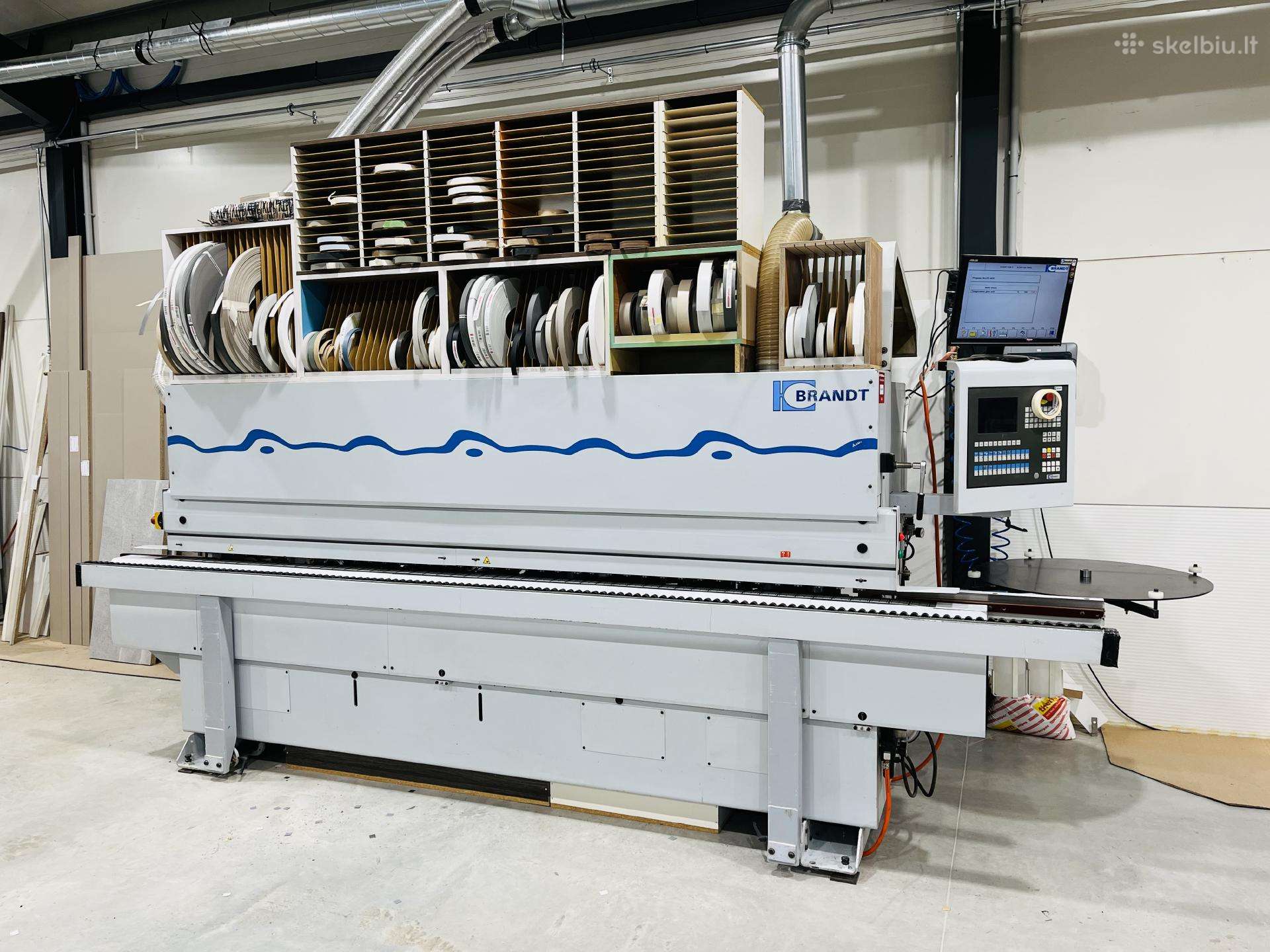 Briaunų laminavimo staklės Brandt Kdf 530 C