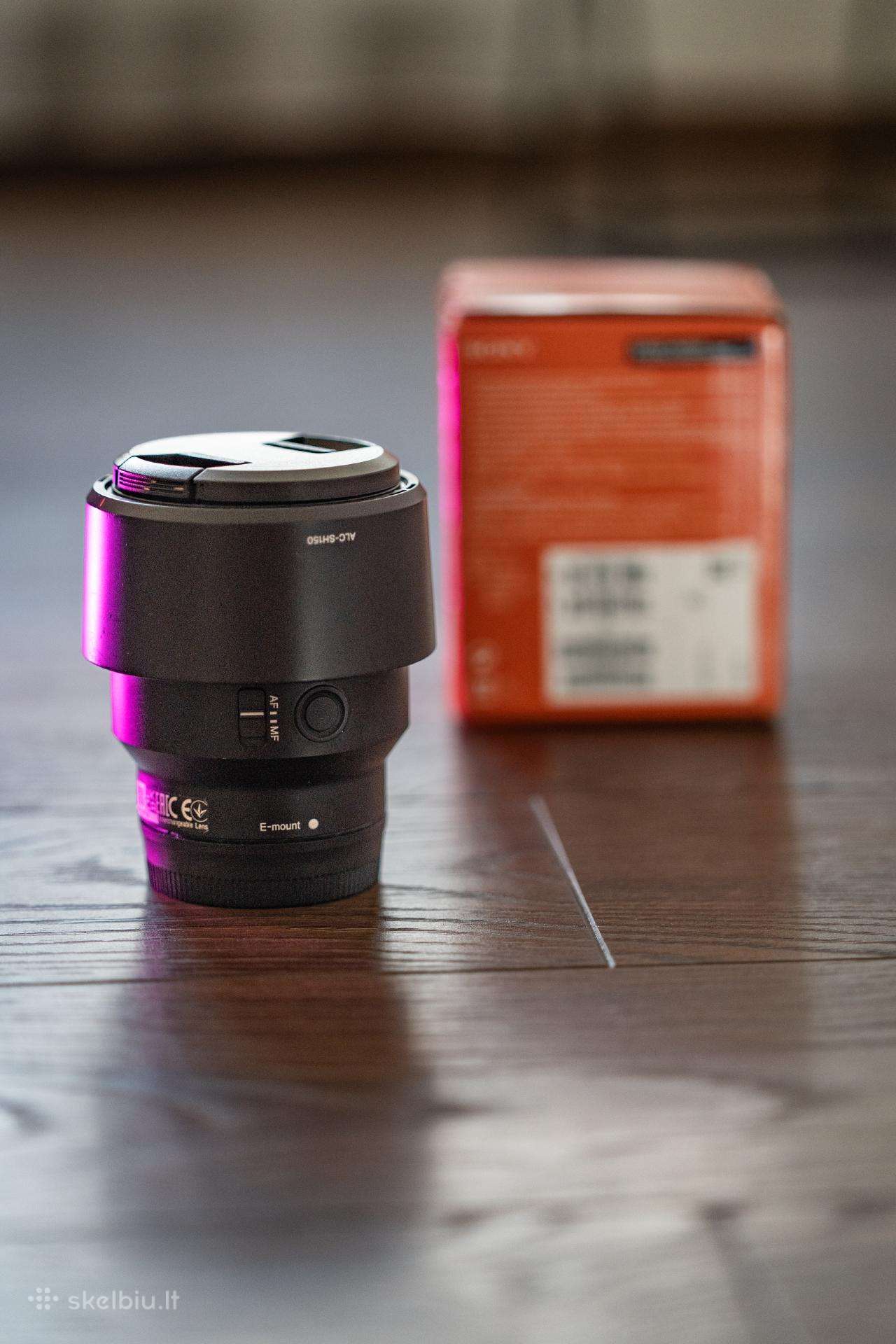 Sony 85mm F1.8 objektyvas Fe-mount
