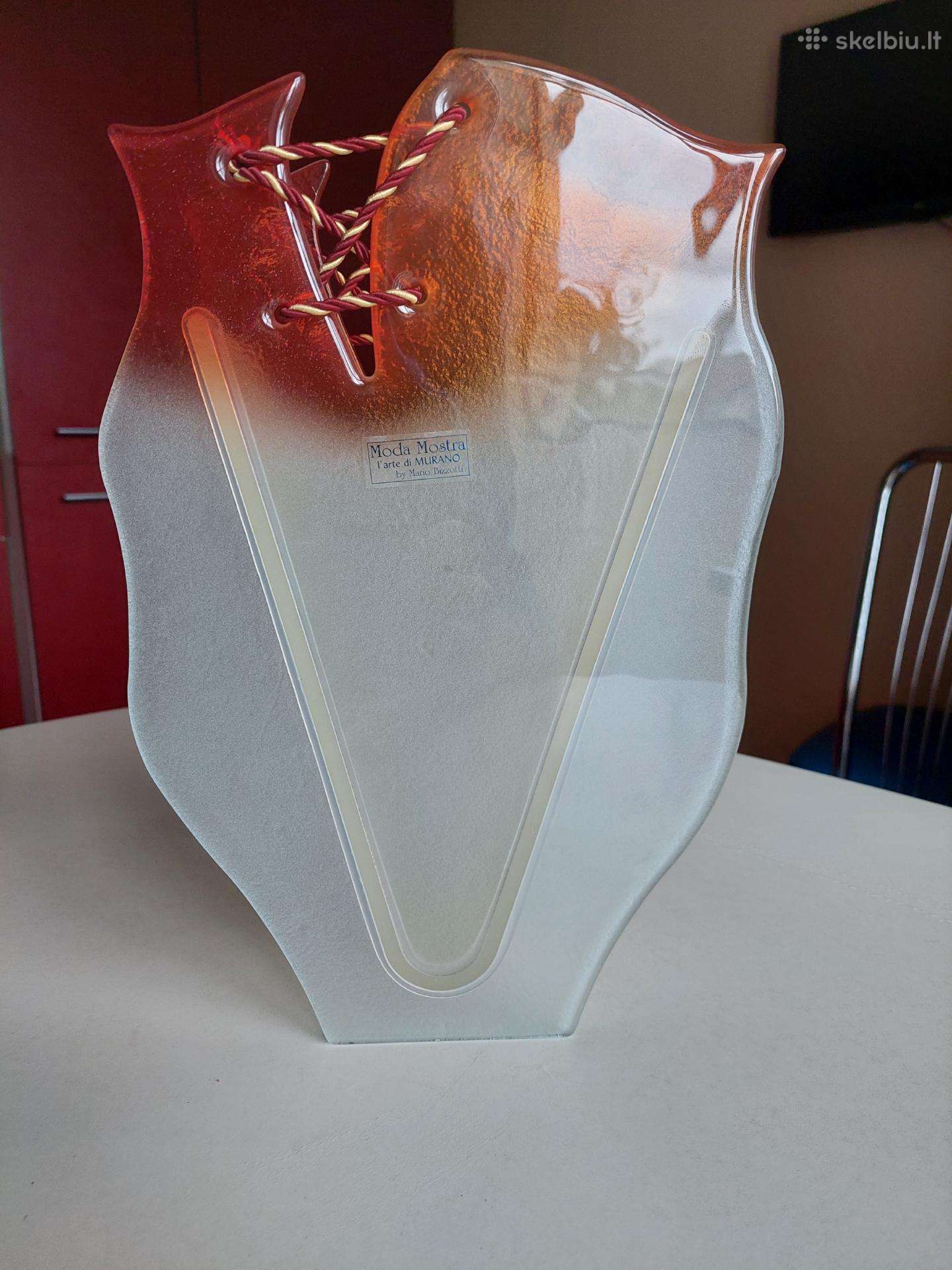 Išskirtinė vaza „Moda Mostra“ – originalus Murano