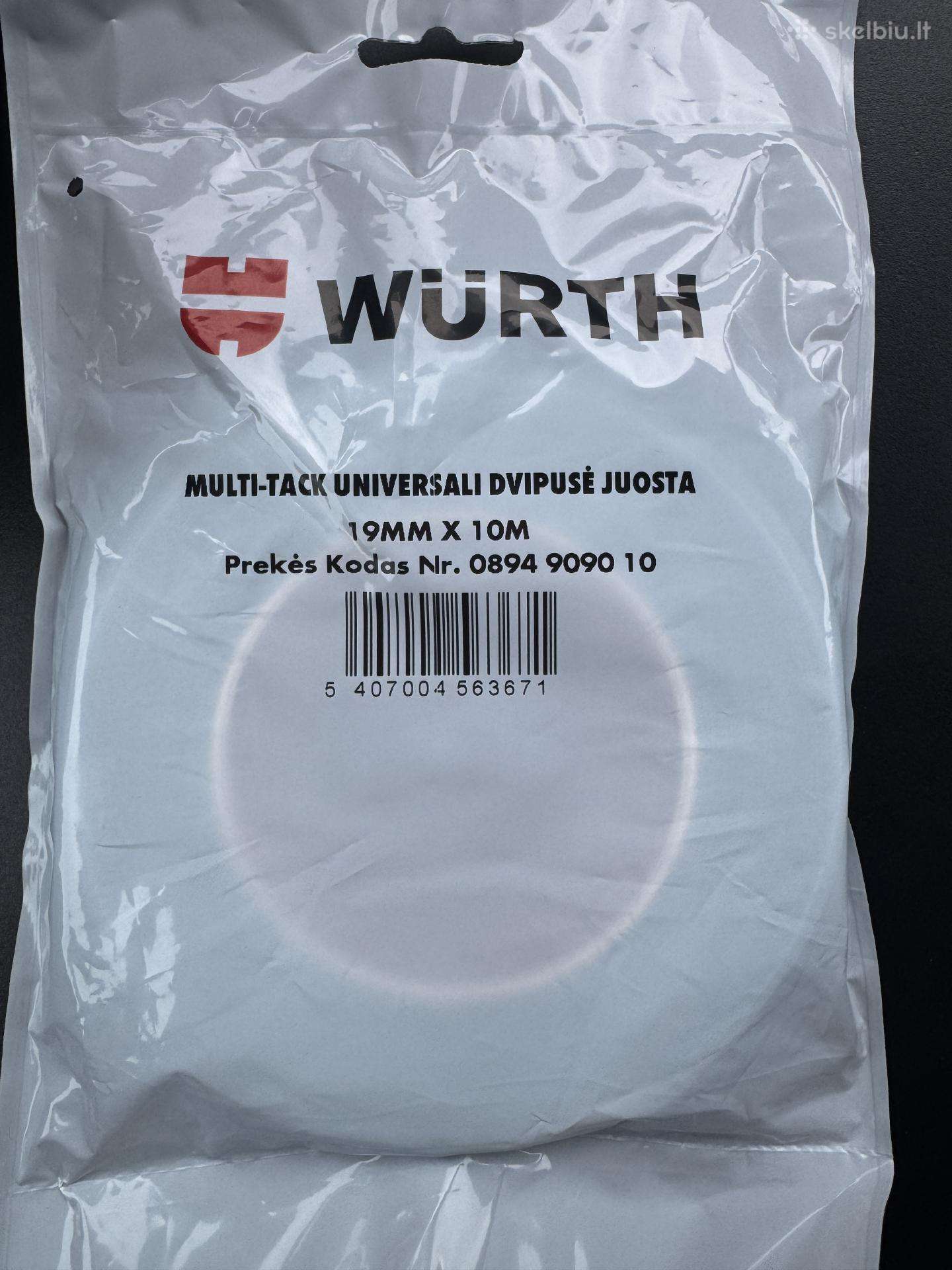 Multi-tack armuota dvipusė juosta