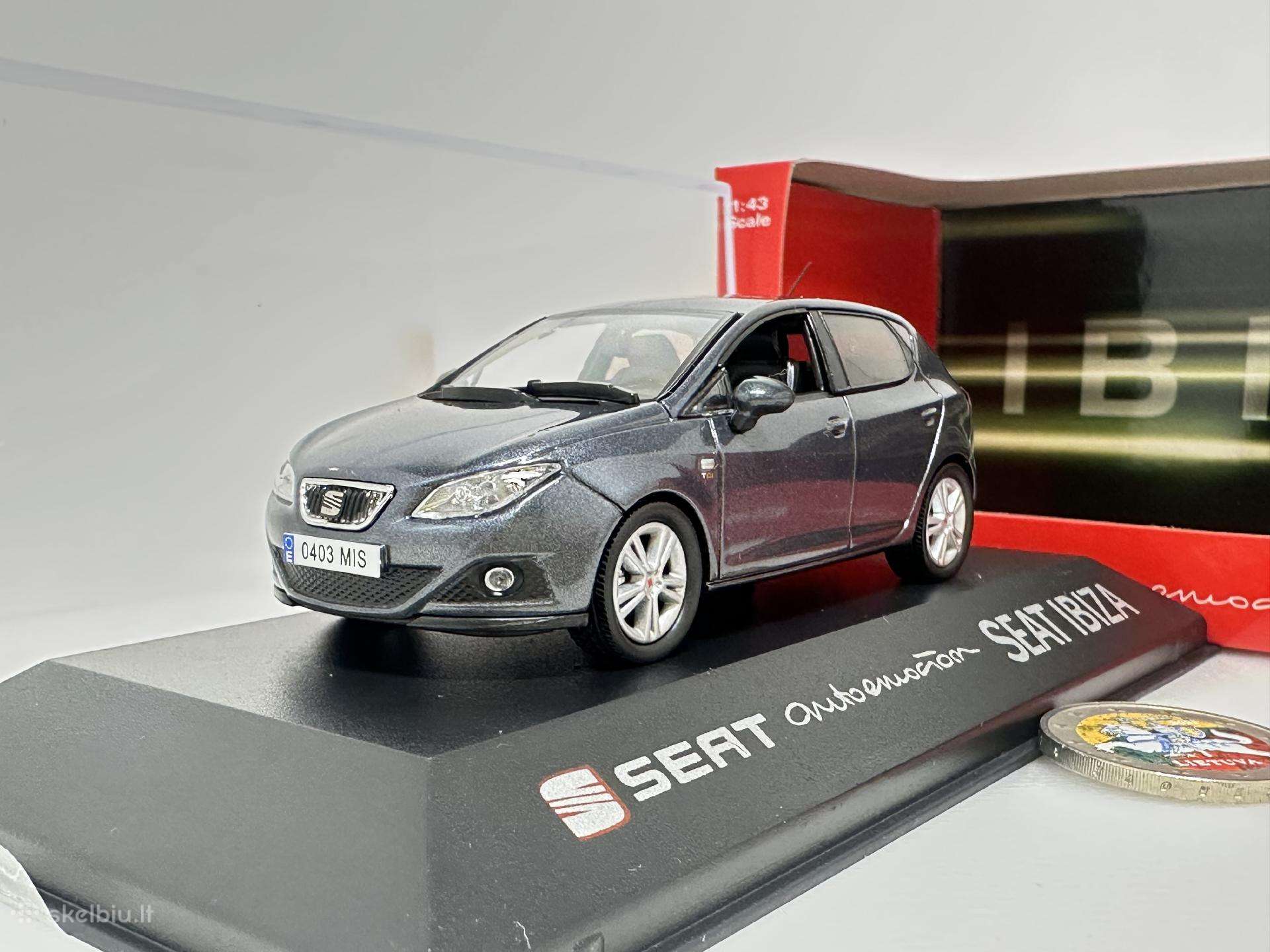 Seat Ibiza 5D 2008 pilka 1:43 Fischer