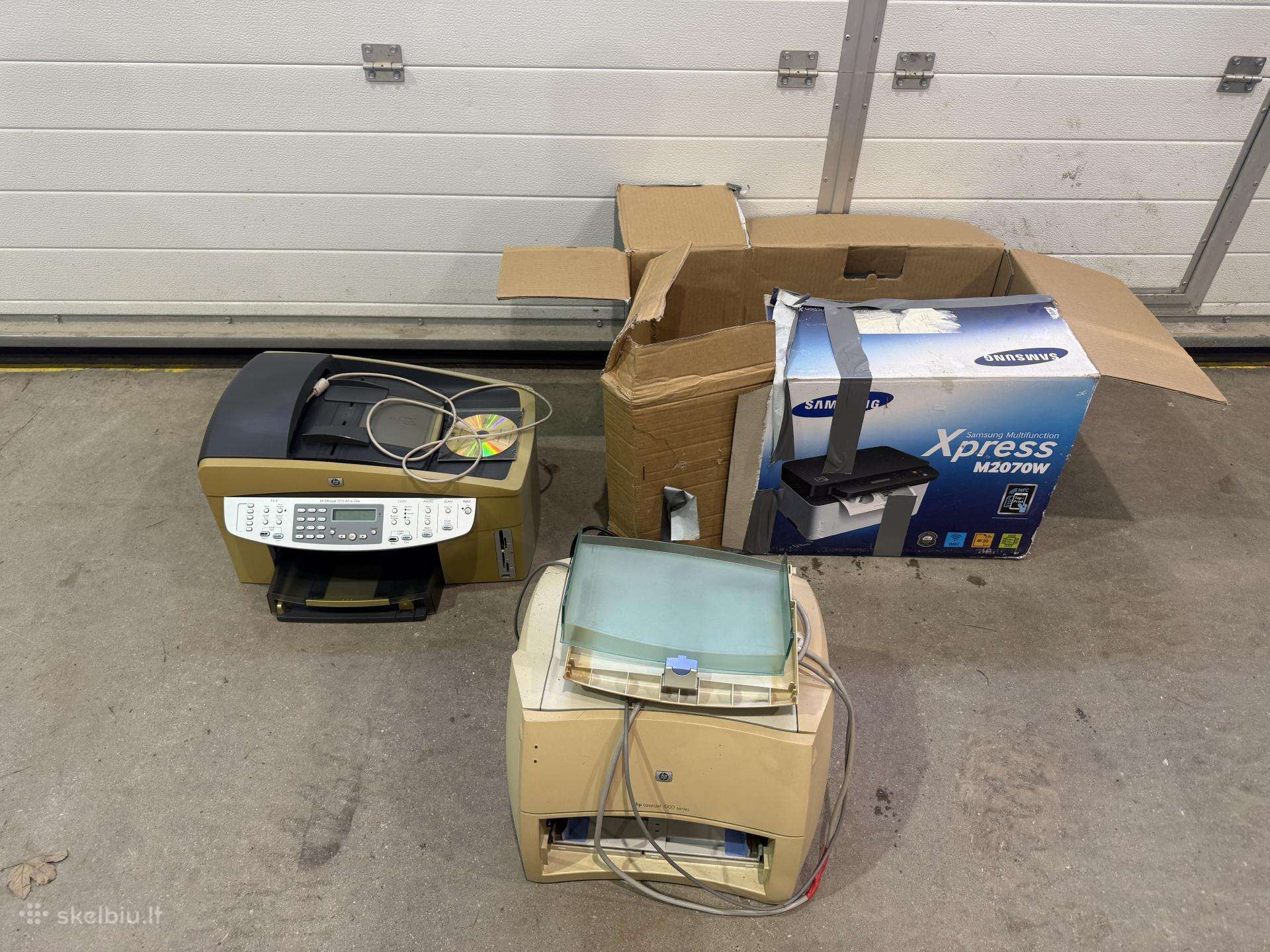 2x Hp spausdintuvai
