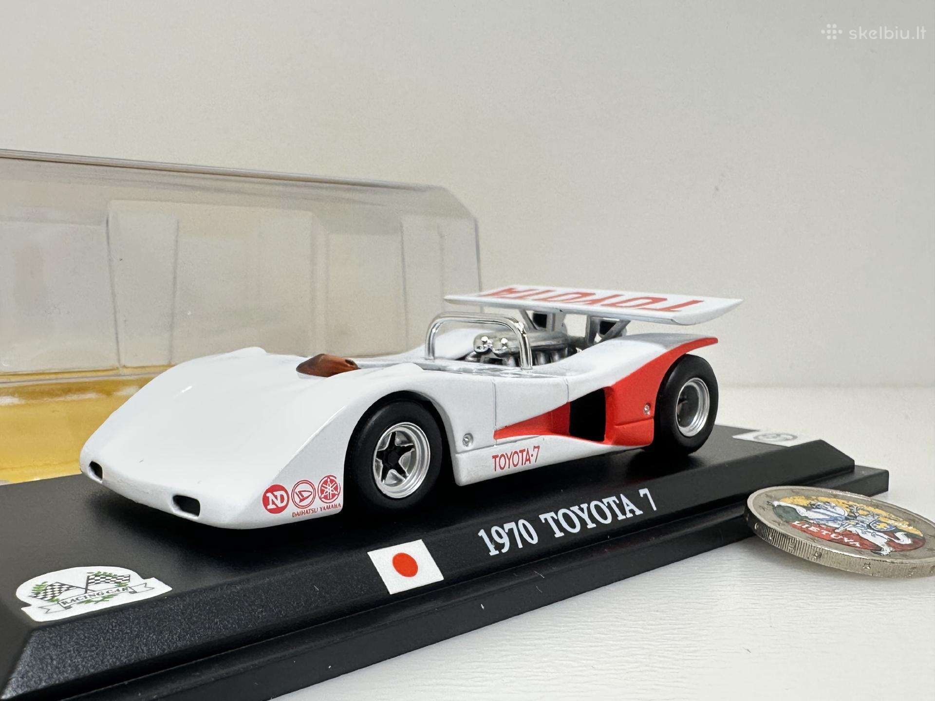 Toyota 7 Le Mans balta 1970 1:43 delprado