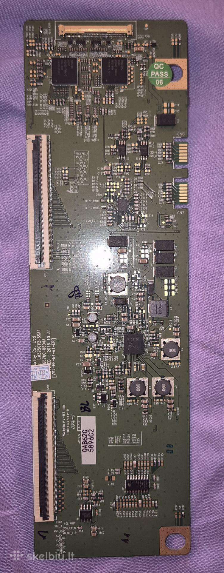 Original LG T-con plokštė 6870c-0804a (lm375qw2-s