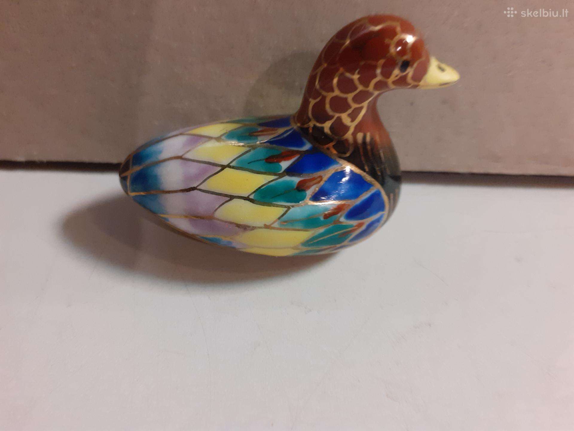 Maža cloisonne antelė. Ilgis 6cm