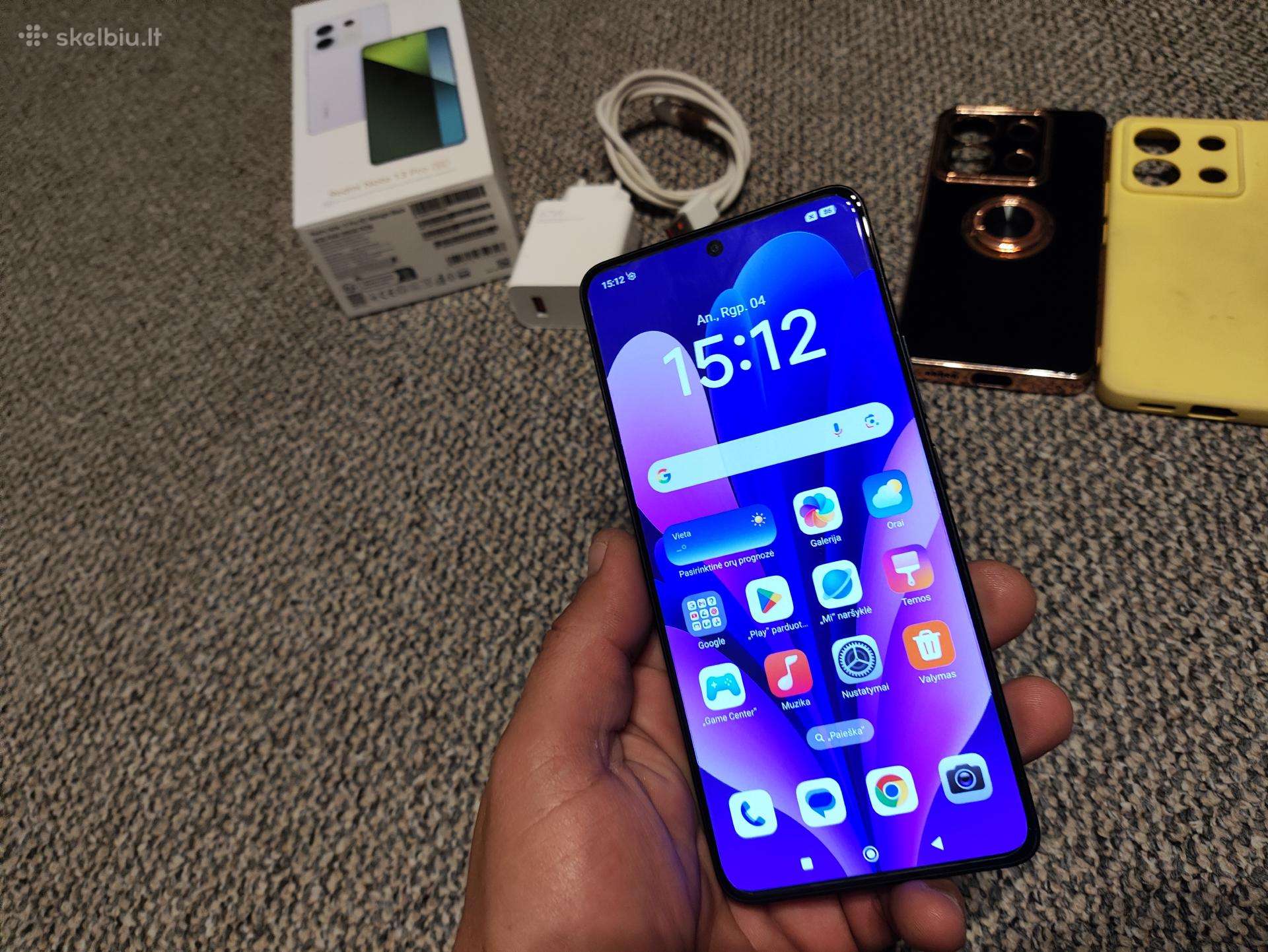 Xiaomi redmi note 13 pro 5G labai geros būklės!