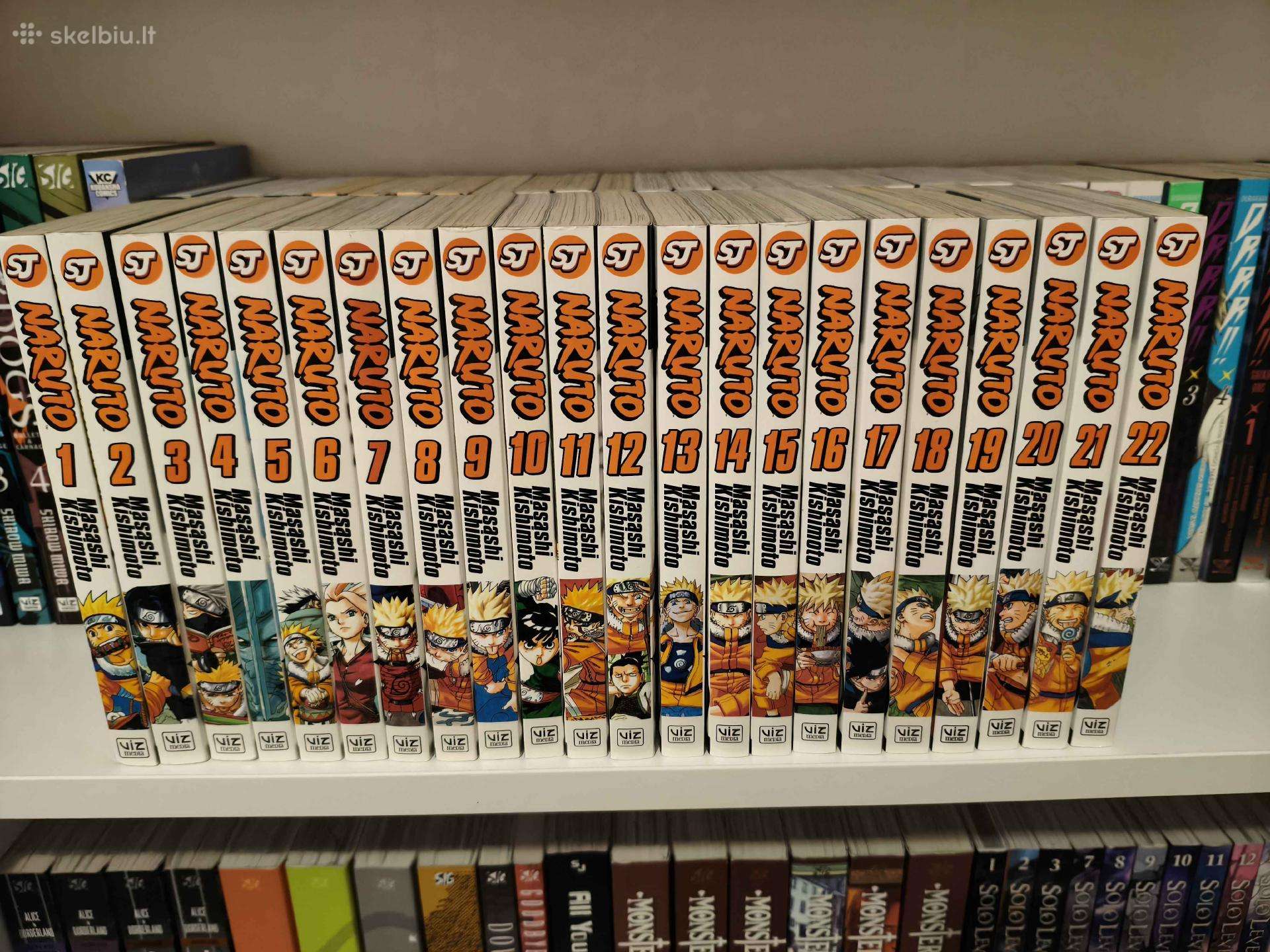 Naruto Manga, Vol 1-22