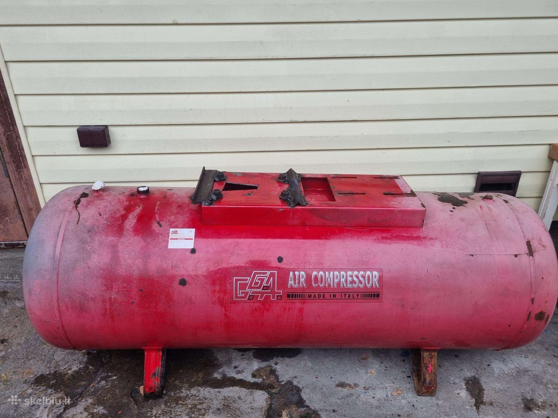 Kompresoriaus Resiveris 500l