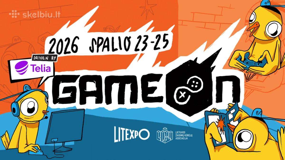 Game on 2026 Litexpo Fano bilietas