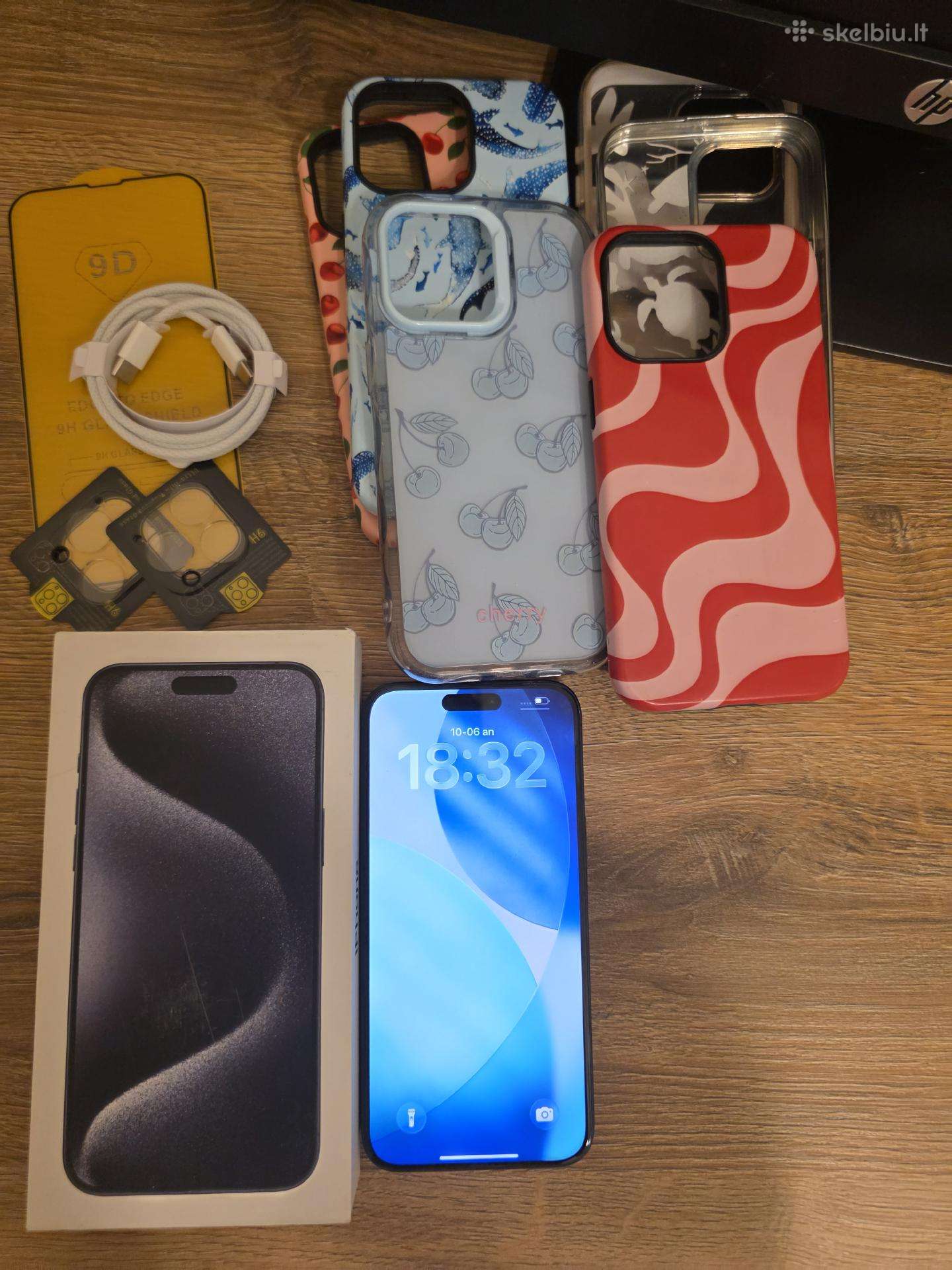 Pilnu komplektu 15 pro max