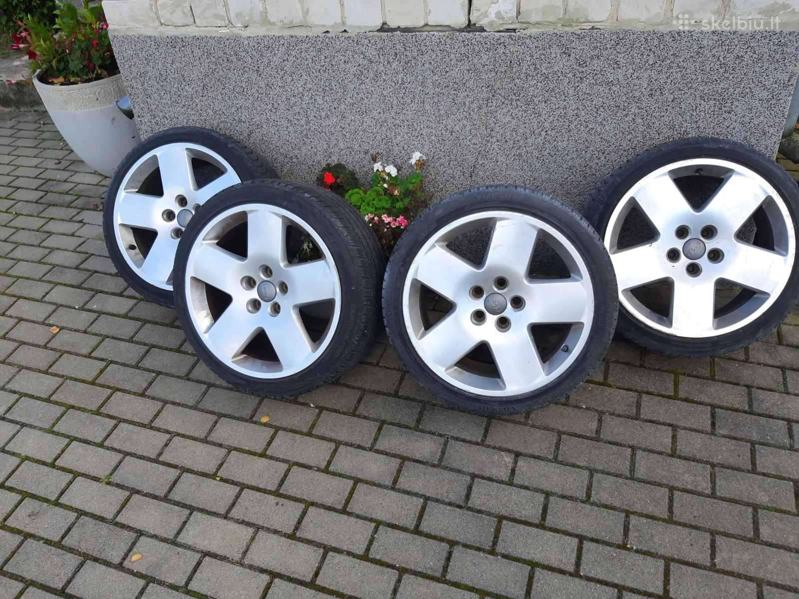 R18 5112 audi lieti diskai su padangom