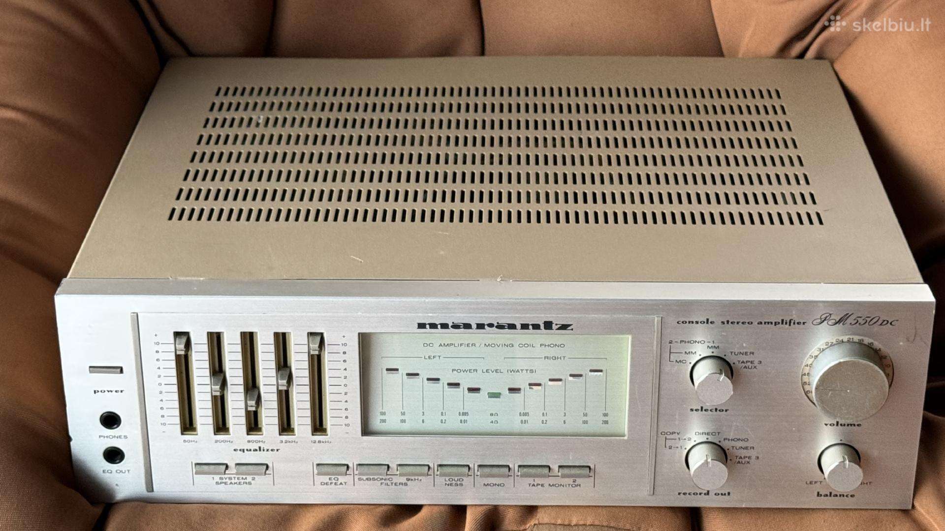 Marantz pm550dc defektas