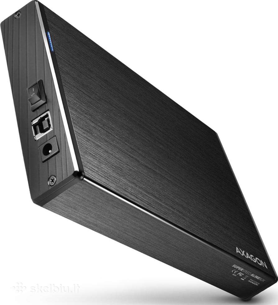 Axagon Ee35-xa3 3.5" Sata HDD dėžutė Usb 3.0 4vnt