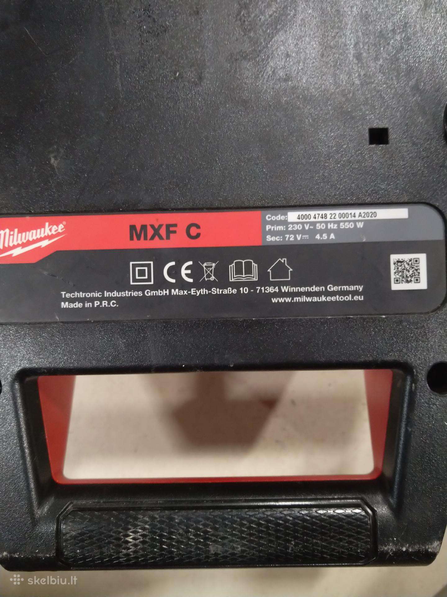 Milwaukee Mxf pakrovėjas
