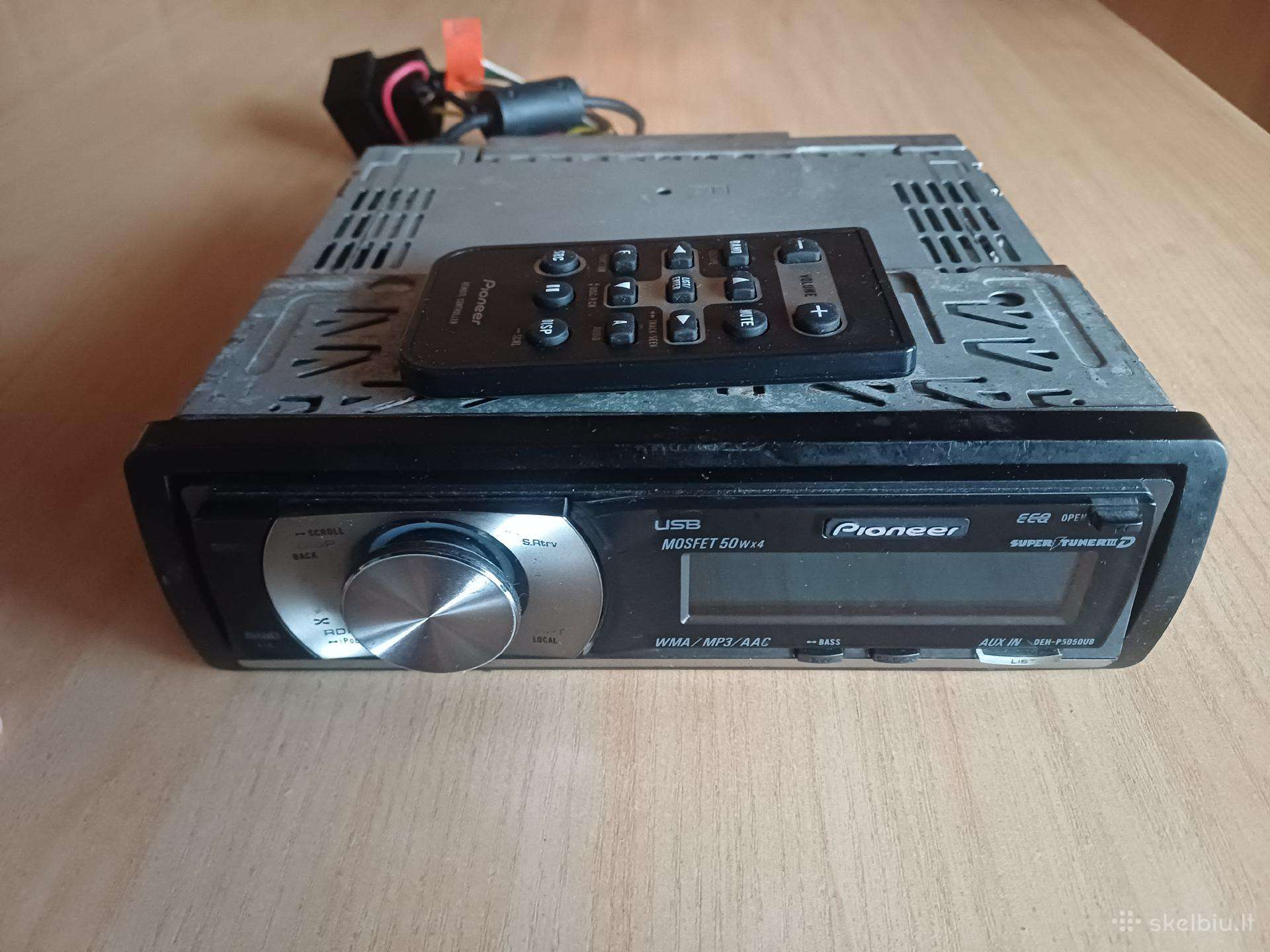 Pioneer deh-p5050ub usb aux