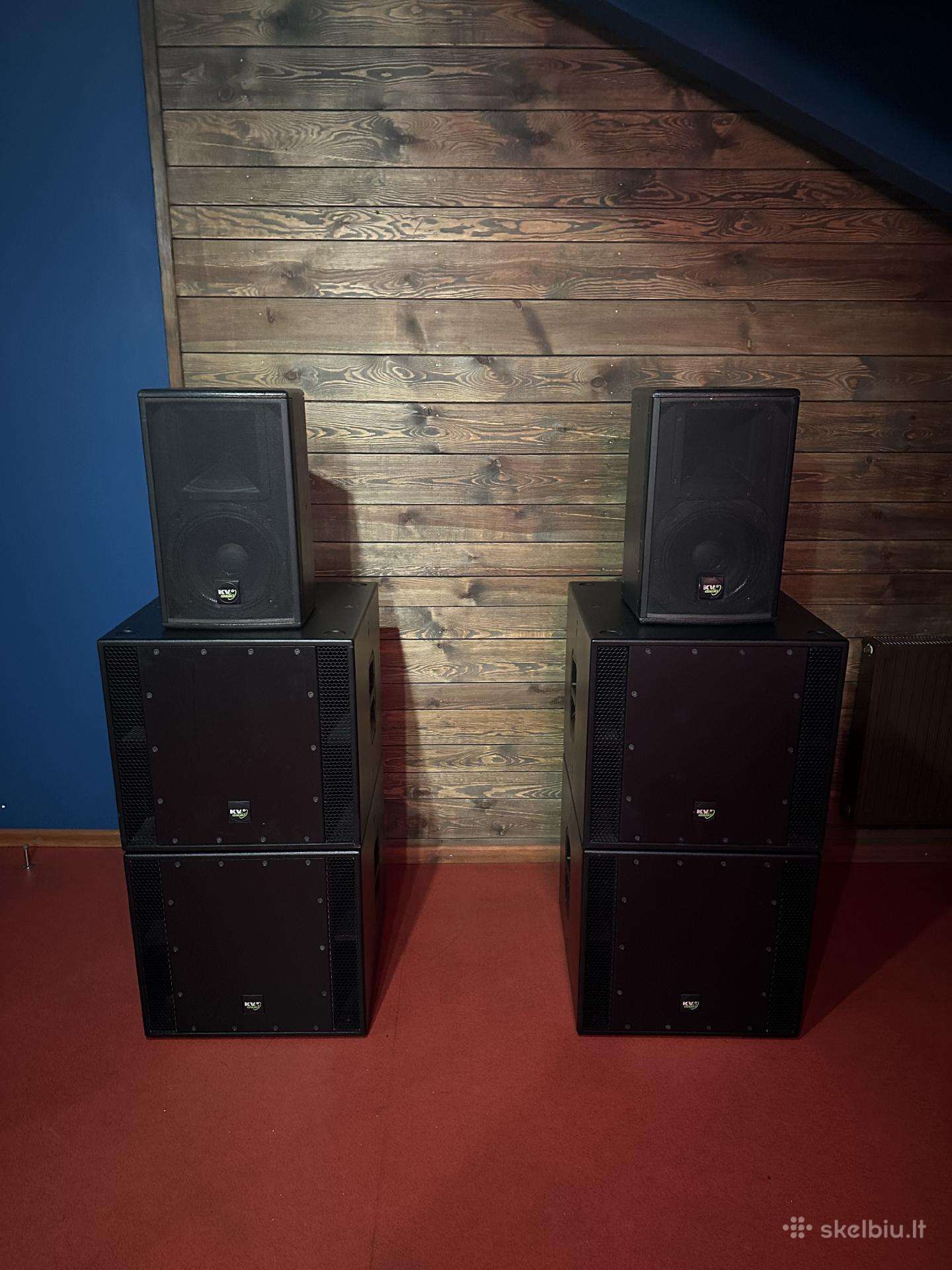 Aktyvios garso kolonėlės Kv2audio Ex10x2 / Ex1.5x4