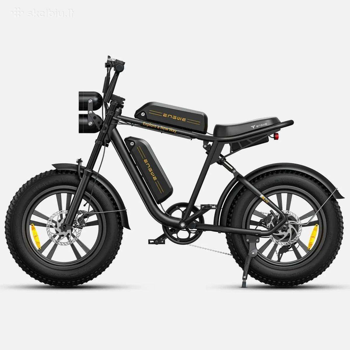 Engwe M20 – Elektrinis Fatbike Su Dviguba Baterija