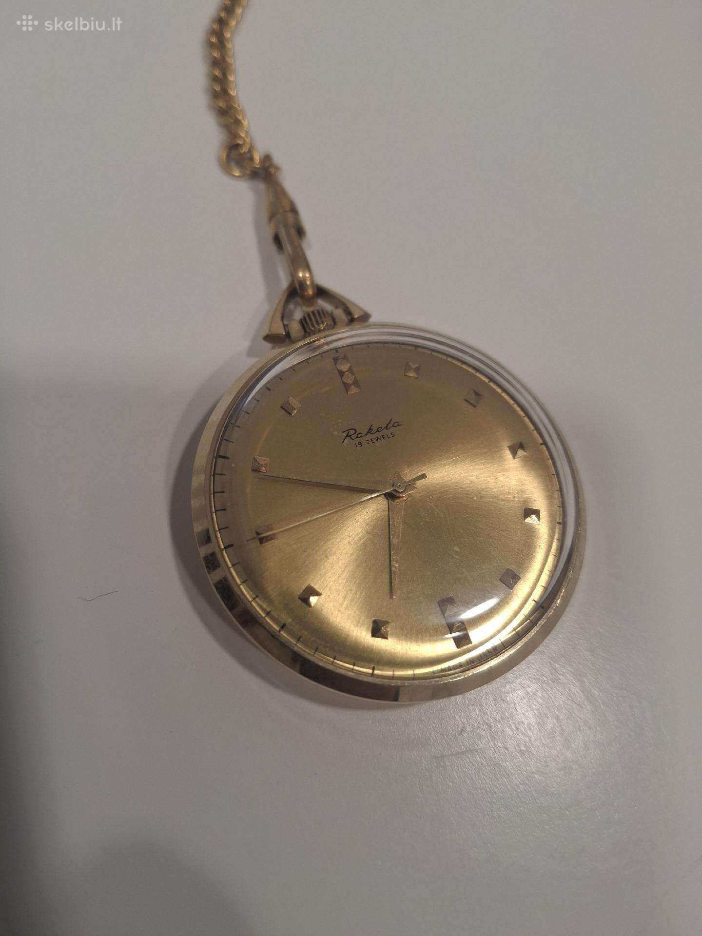 Parduodu kisenini laikrodį Raketa