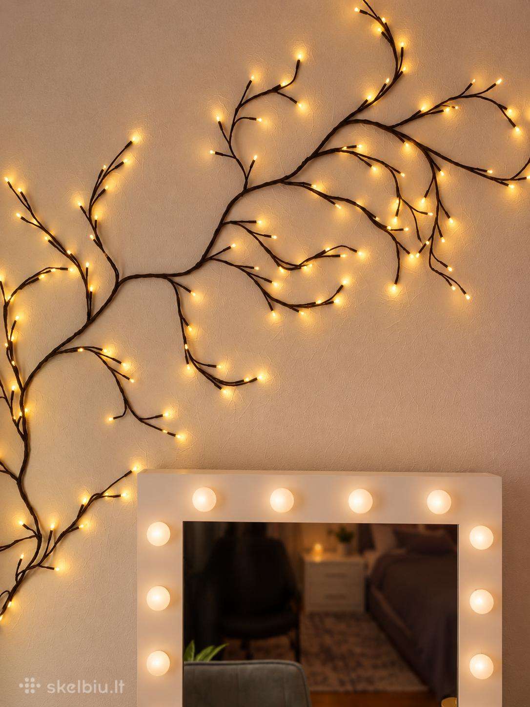 LED Šakelė 2,3 m