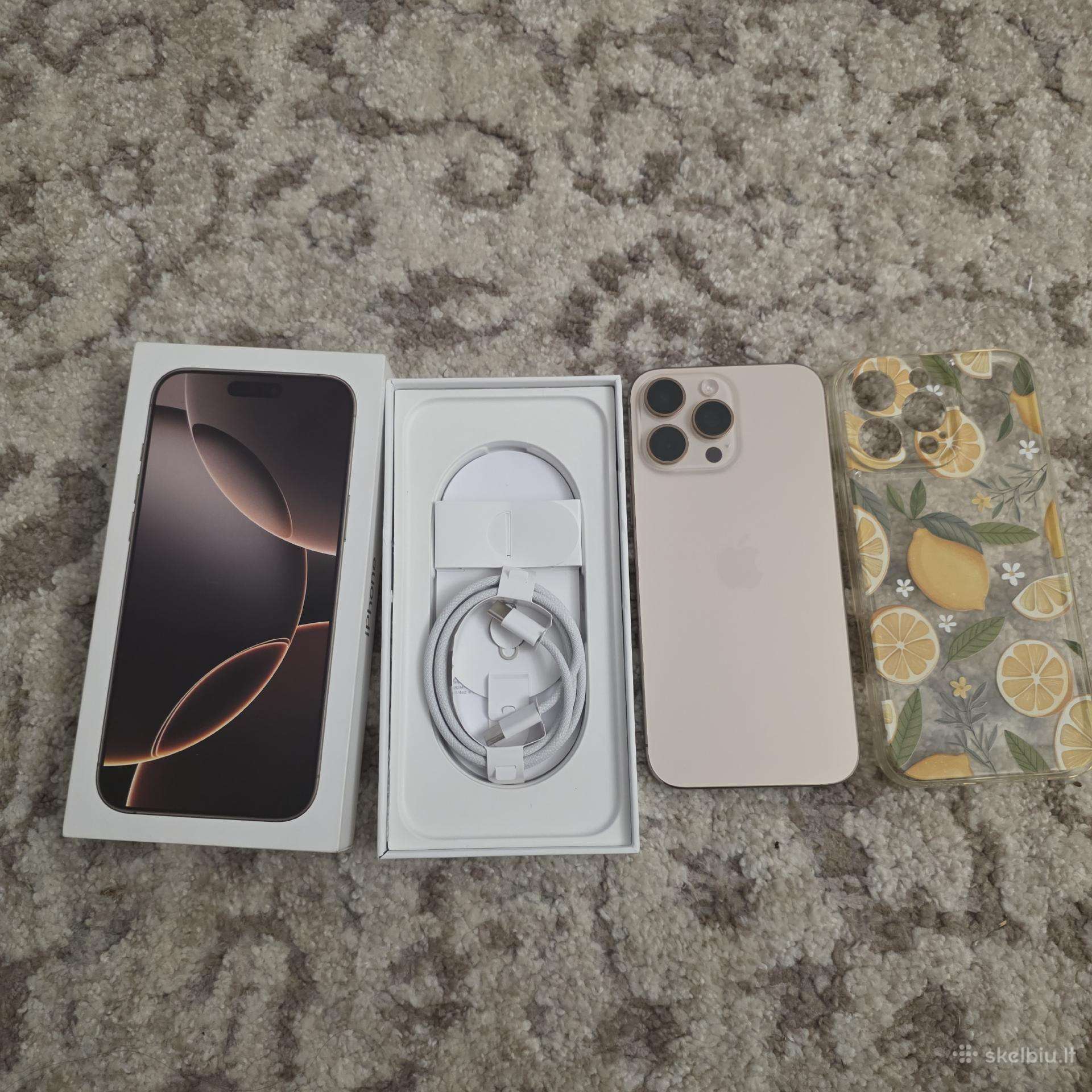 Parduodu Apple 16 Pro Max