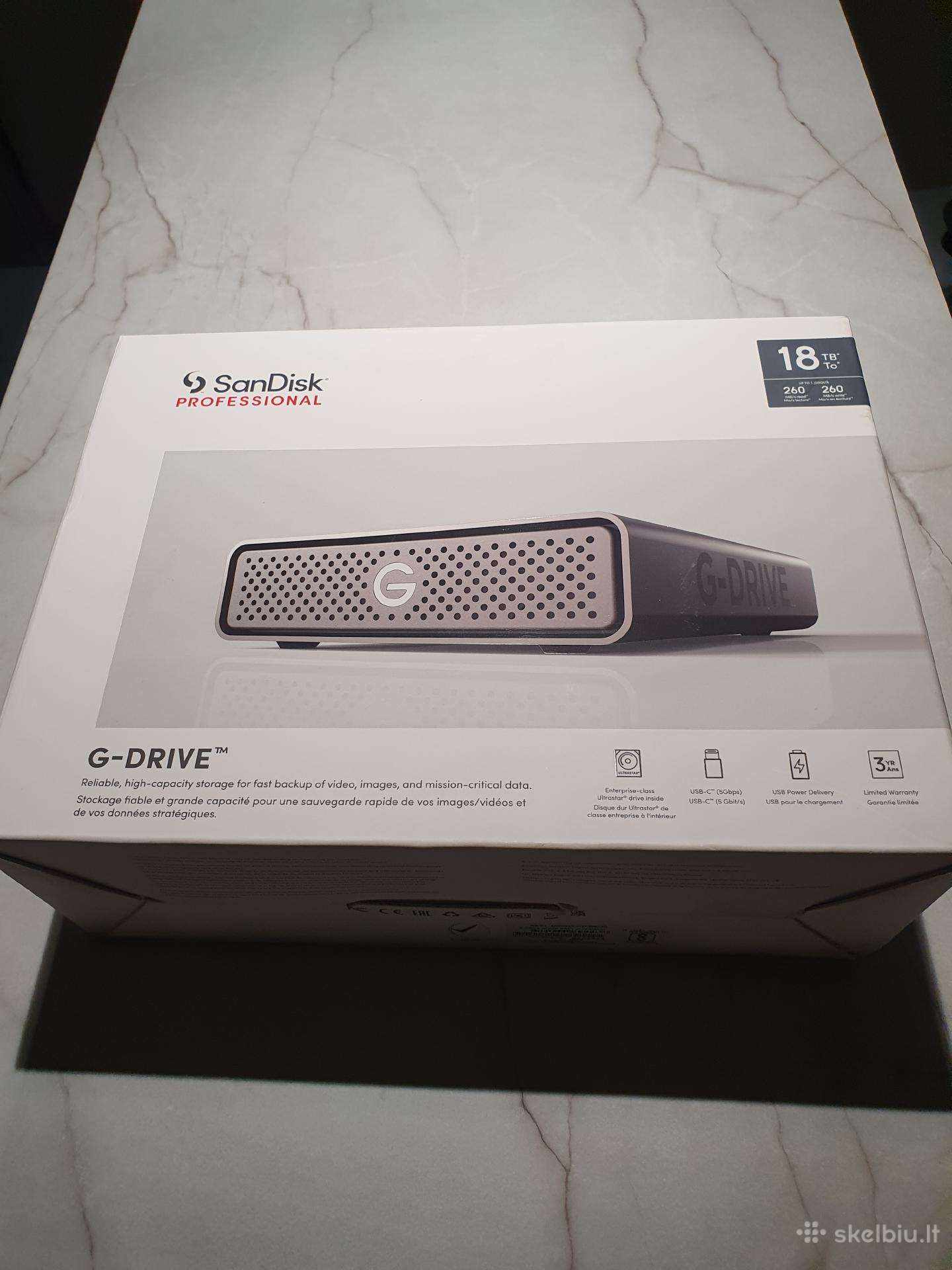 Sandisk g-drive sdph91g-018t-mbaad