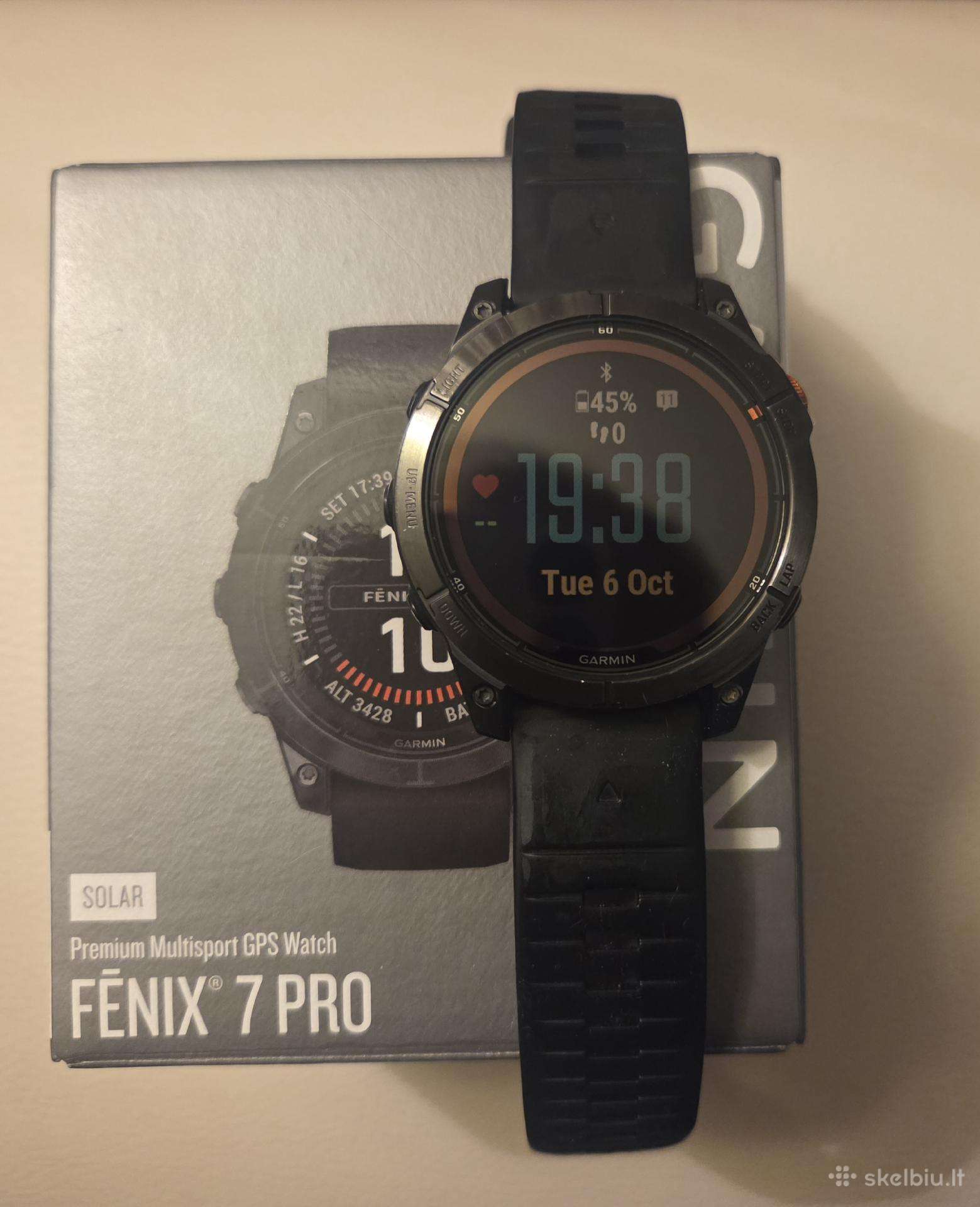 Parduodu fenix 7 pro solar