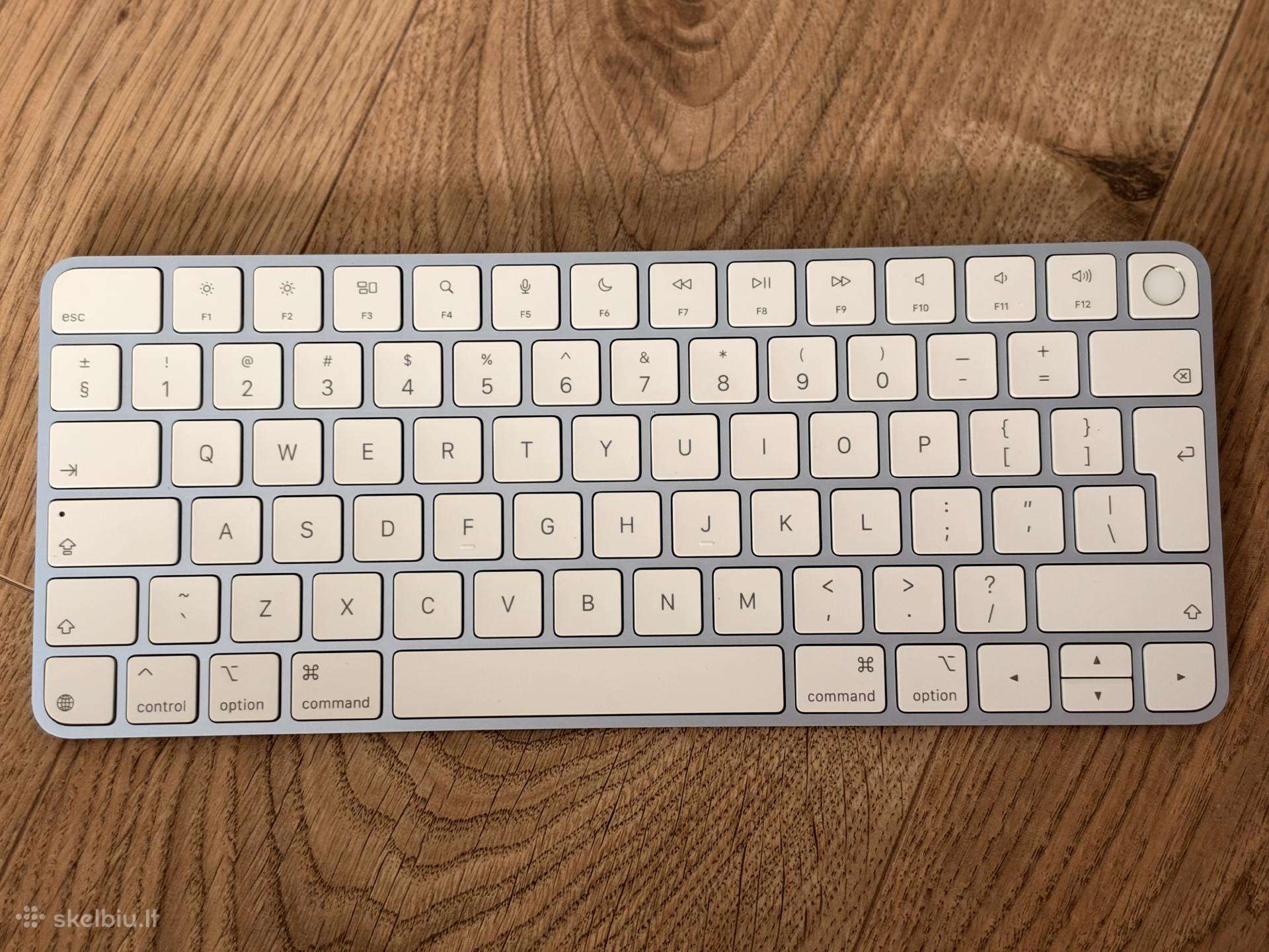 Apple Magic Keyboard 3 touch Id mėlyna