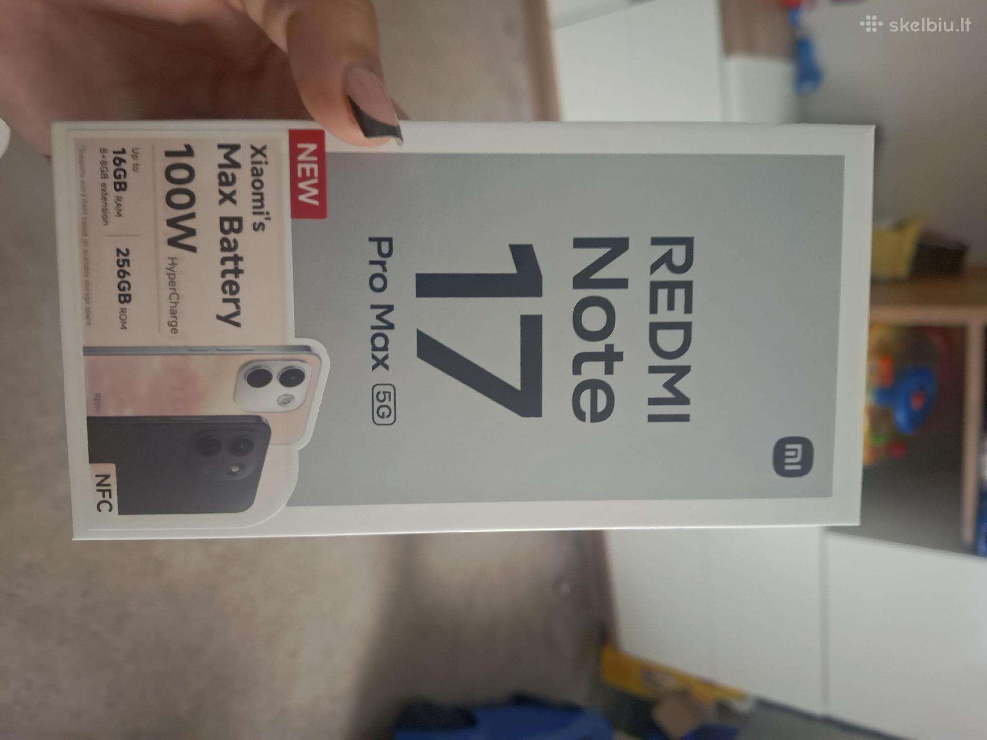 Redmi Note 17 Pro Max /256gb