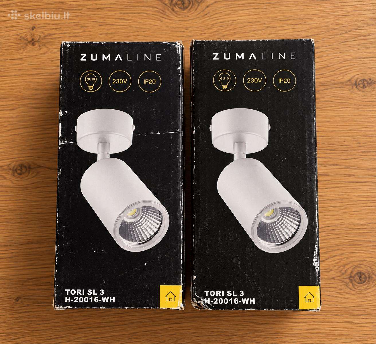 Zumaline lubiniai sviestuvai 2vnt balti, nauji
