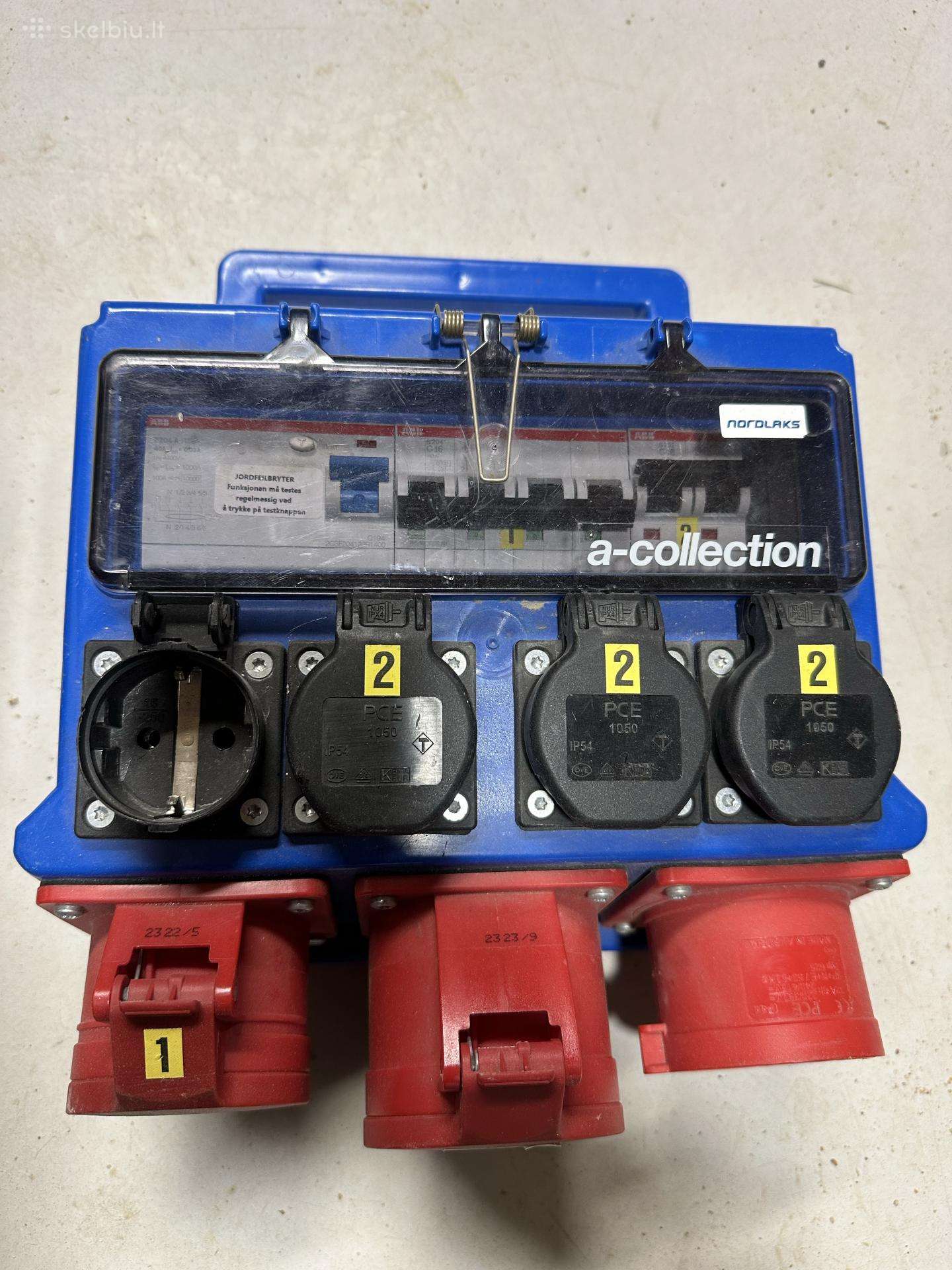 Statybinis elektros skydelis a-collection 32 A 400